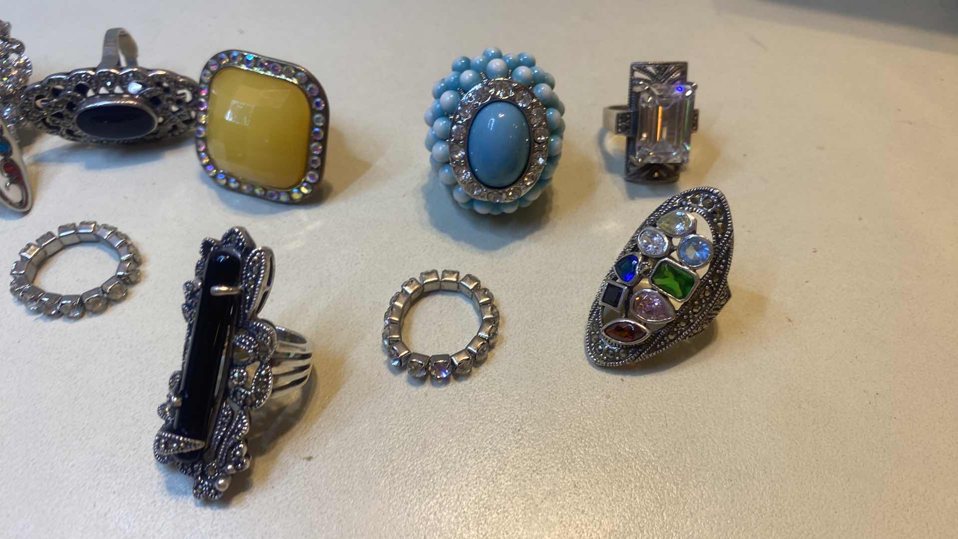 Photo 1 of 10 - FASHION JEWELRY RINGS VARIOUS SIZES
