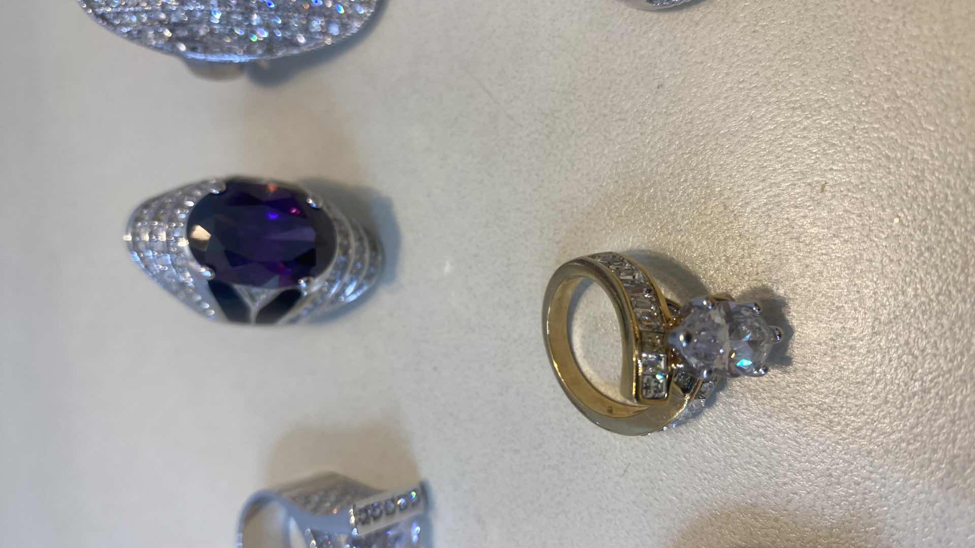 Photo 1 of 6 - FASHION JEWELRY RINGS VARIOUS SIZES