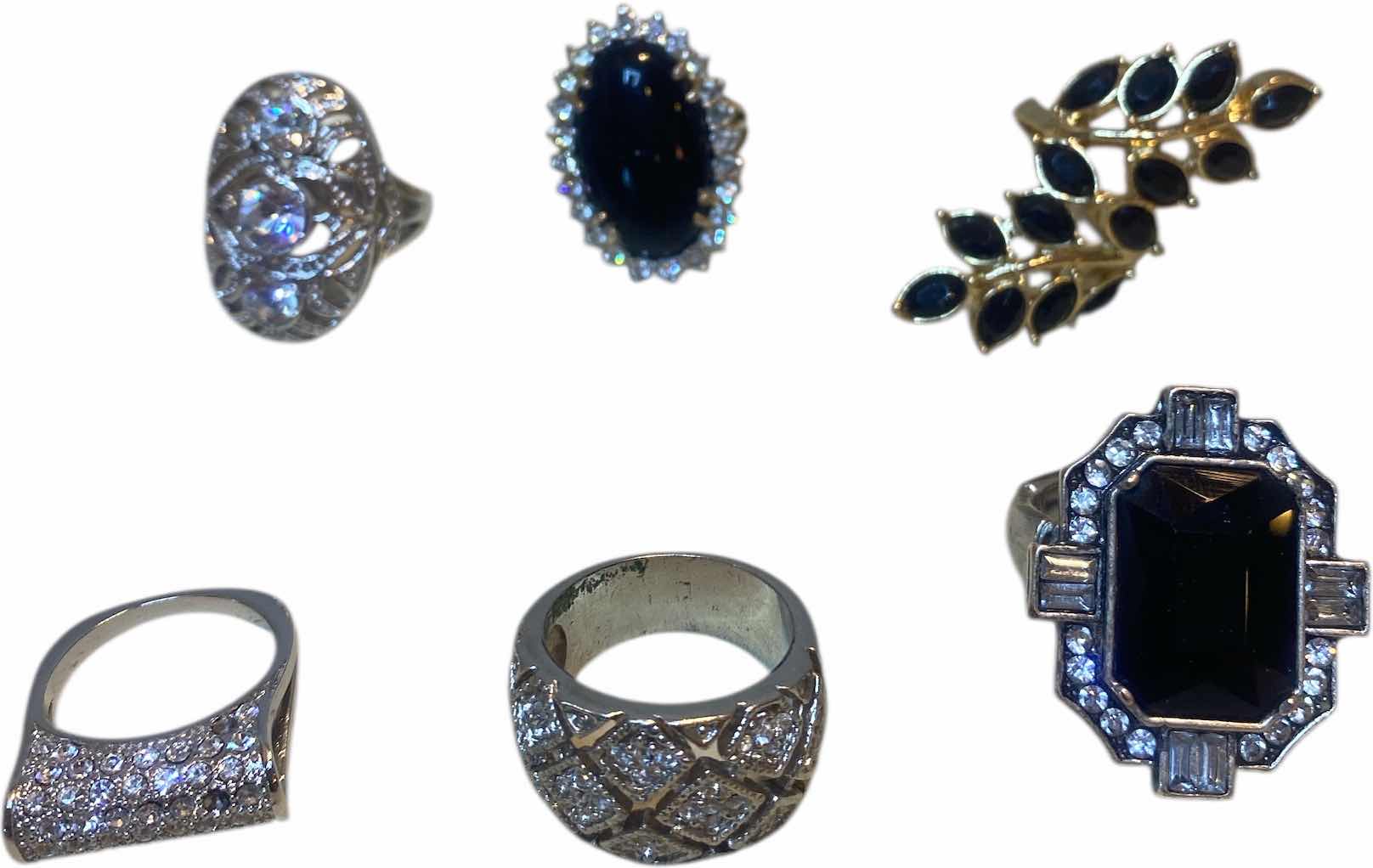 Photo 1 of 6 - FASHION JEWELRY RINGS VARIOUS SIZES