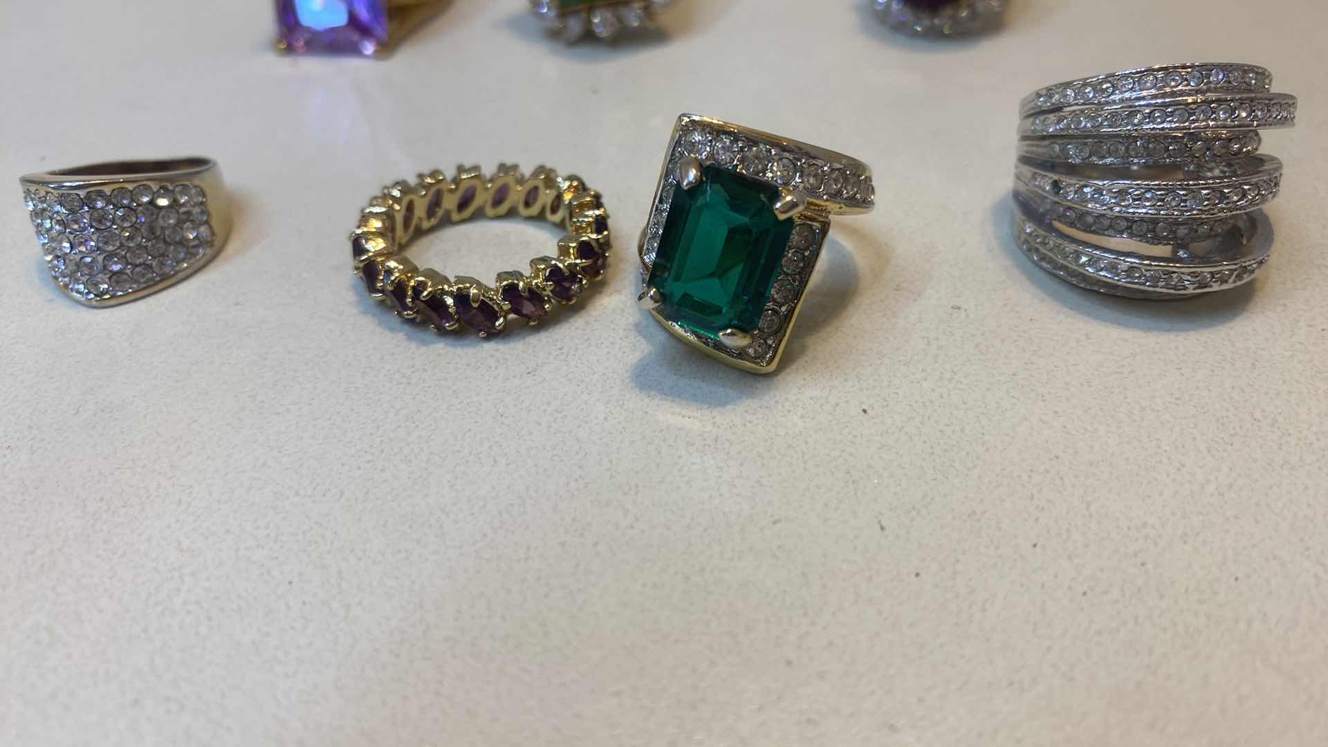 Photo 1 of 7 - FASHION JEWELRY RINGS VARIOUS SIZES