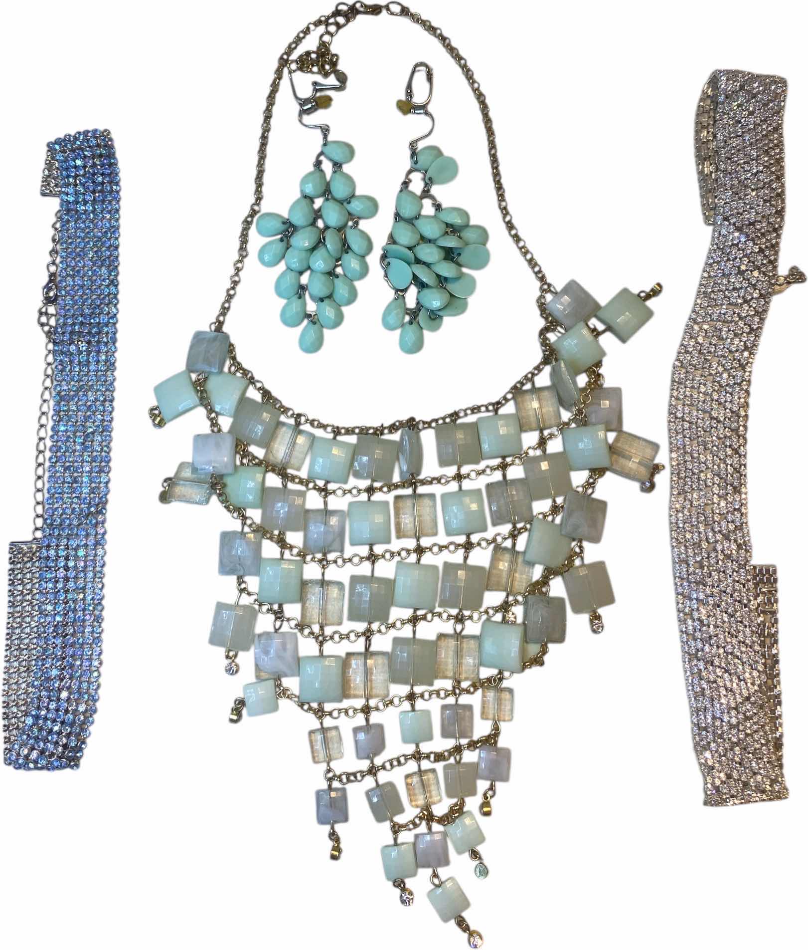 Photo 1 of 3 - NECKLACES & 1 EARRINGS FASHION JEWELRY