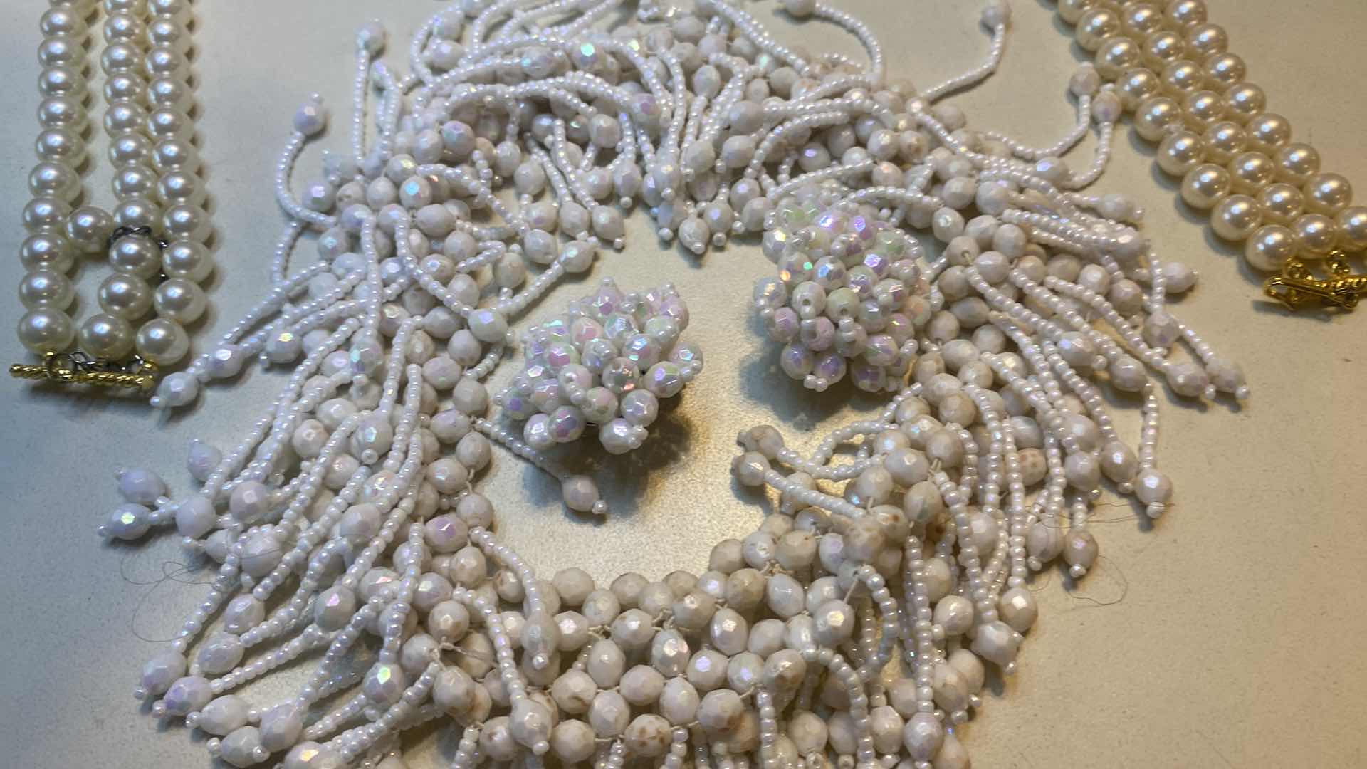 Photo 1 of 4 - NECKLACES & 1 EARRINGS FASHION JEWELRY