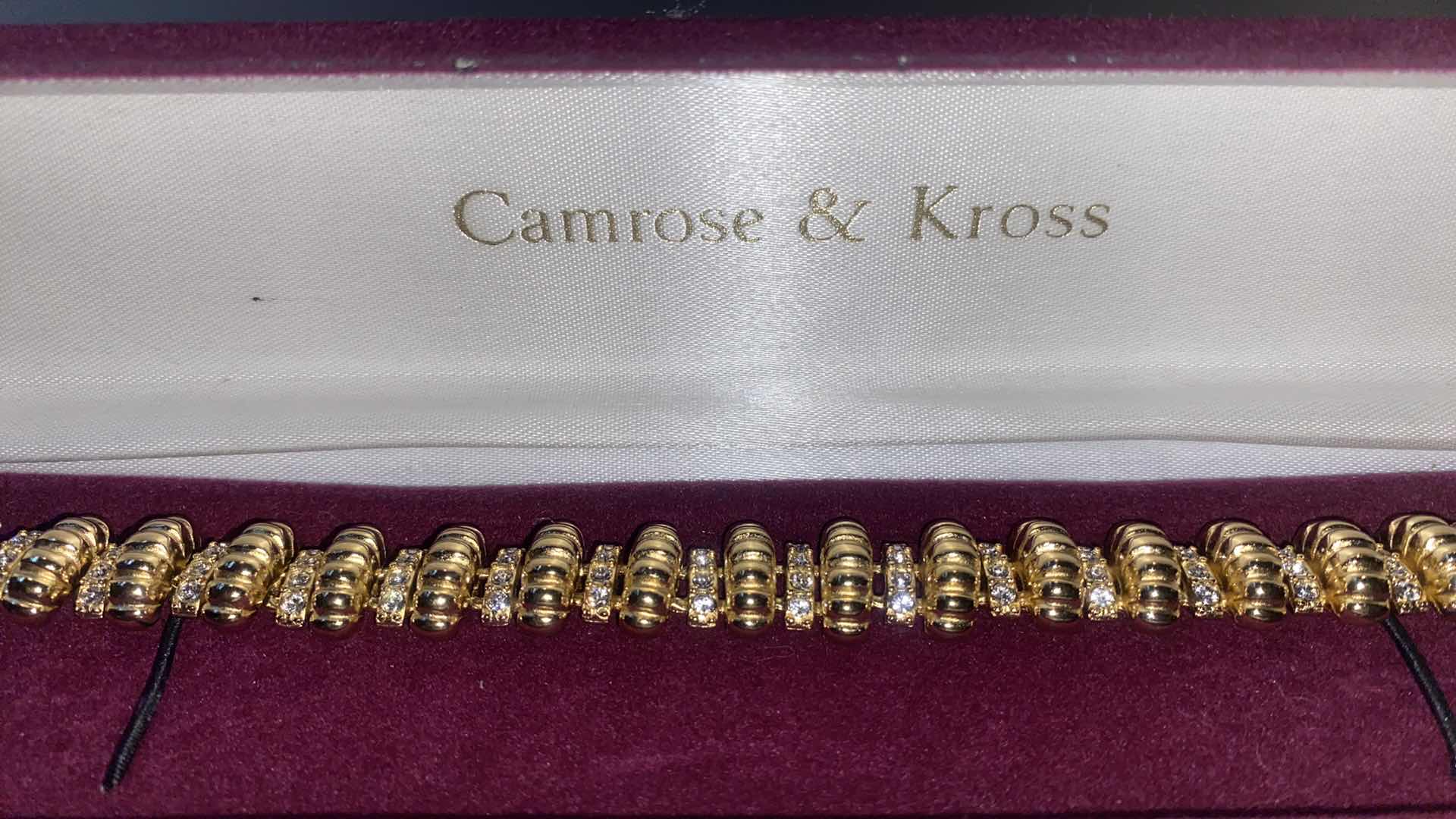 Photo 1 of CAMROSE & KROSS RENDERING OF JACQUELINE BOUVIER KENNEDY FASHION ACCESSORY BRACELET