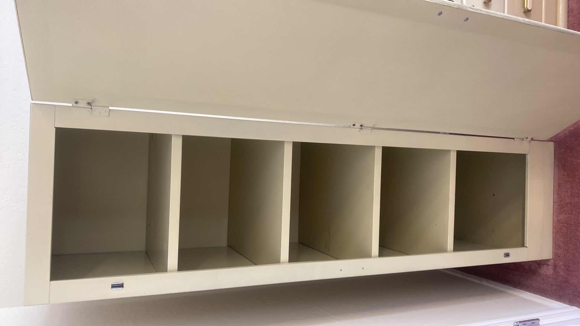 Photo 1 of 4 SHELF ALUMINUM STORAGE CABINET 17 1/2“ x 22“ H 68”