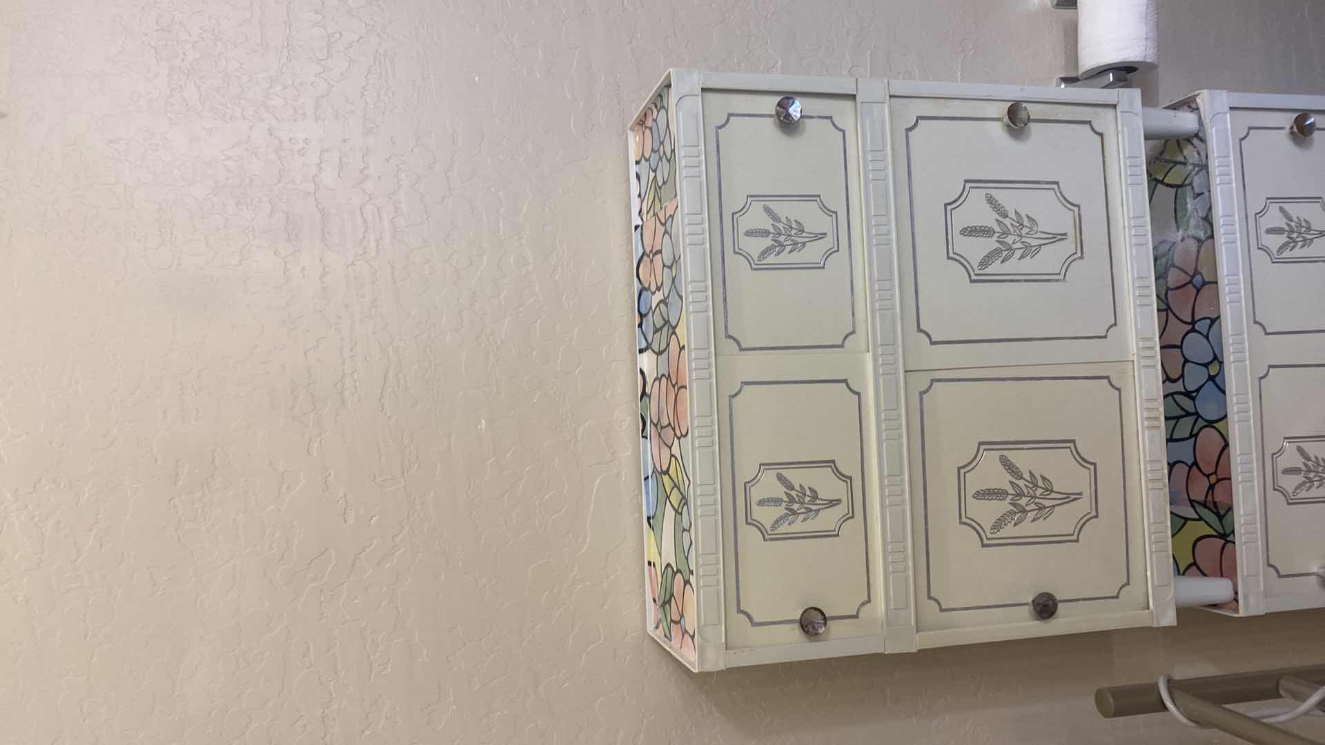 Photo 1 of 2 - PLASTIC STORAGE CABINETS 22“ x 7 1/2“ H 23 1/2”