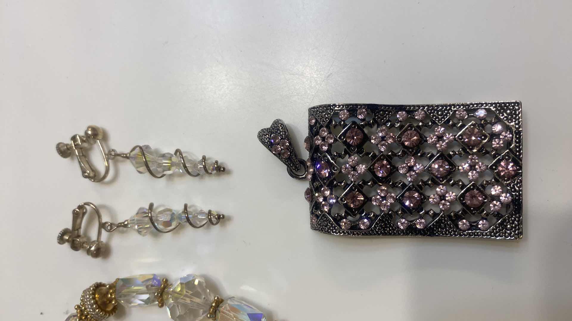 Photo 1 of 4 - FASHION JEWELRY BRACELET PENDANT 2 EARRINGS