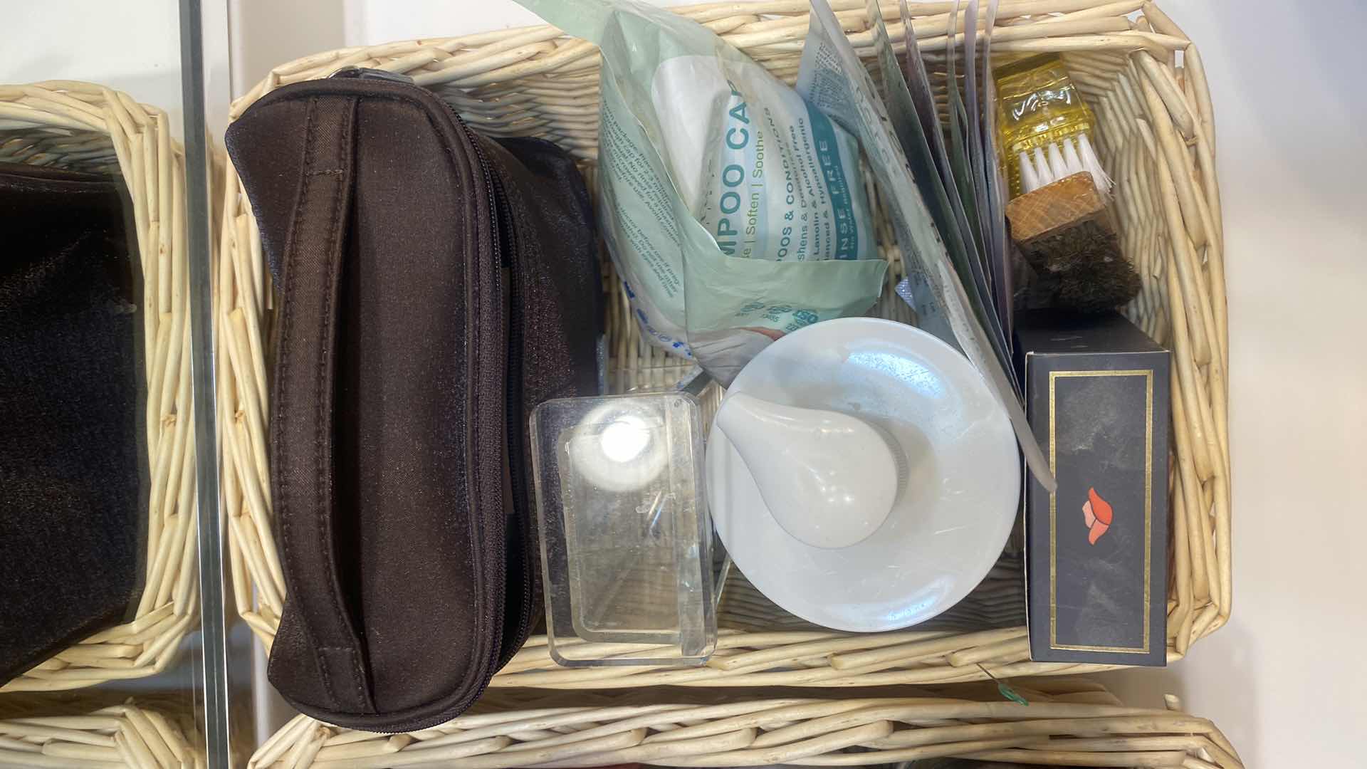 Photo 1 of 2 - BASKETS OF BATHROOM ACCESSORIES