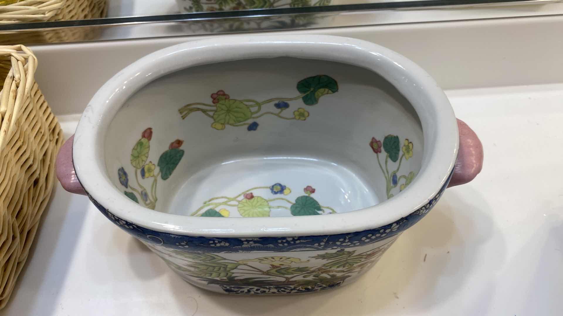 Photo 1 of ASIAN POT WITH HANDLES 11” x 5”