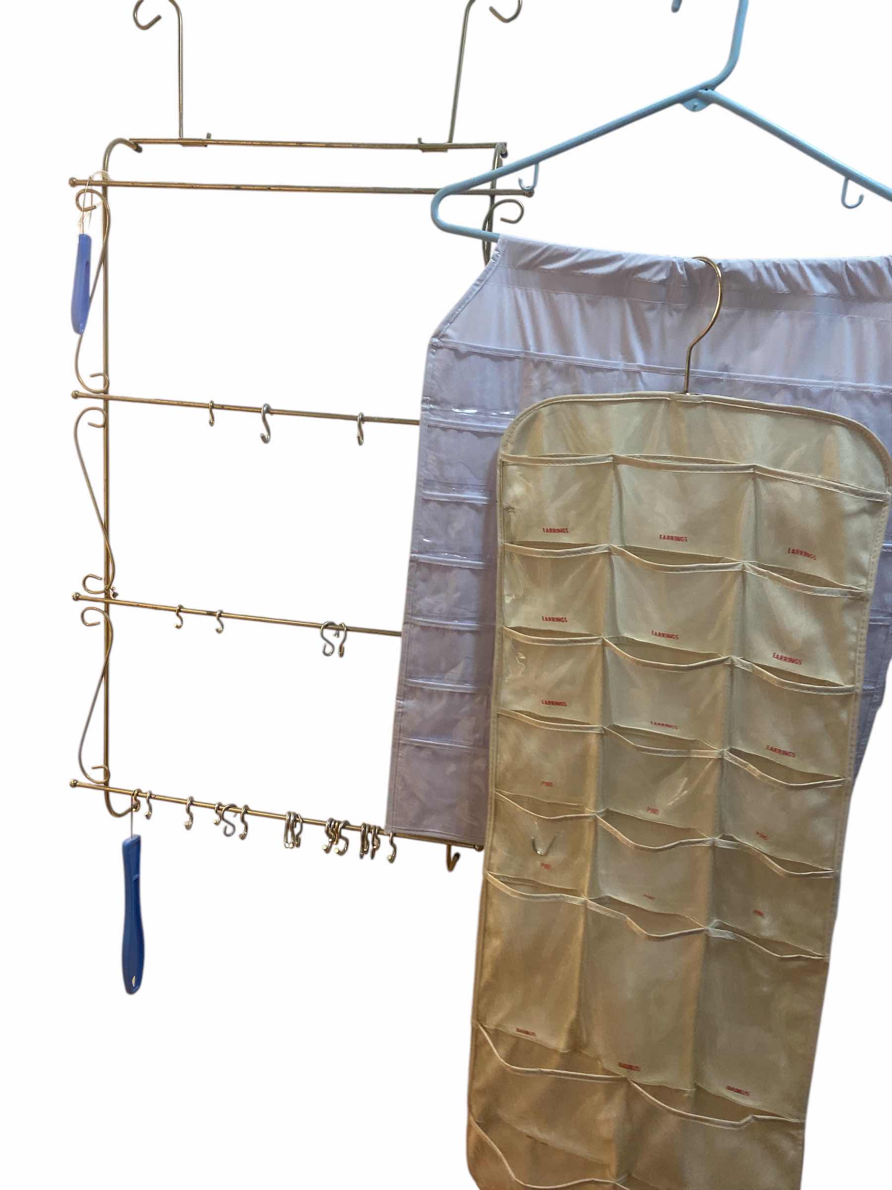 Photo 1 of 3 - JEWELRY STORAGE OVER CLOSET  DOOR & BAGS