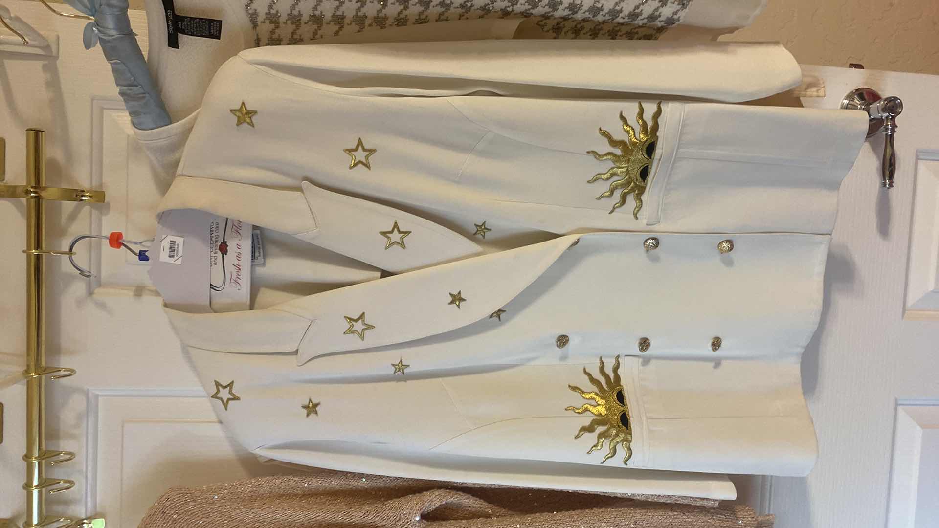 Photo 1 of 4 - WOMENS SIZE XL SWEATER JACKET & 2 TOPS