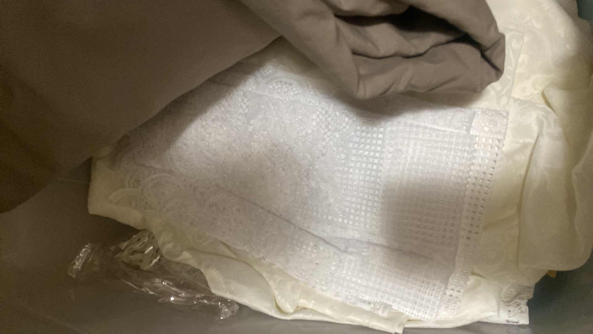 Photo 1 of TOTE OF CURTAINS