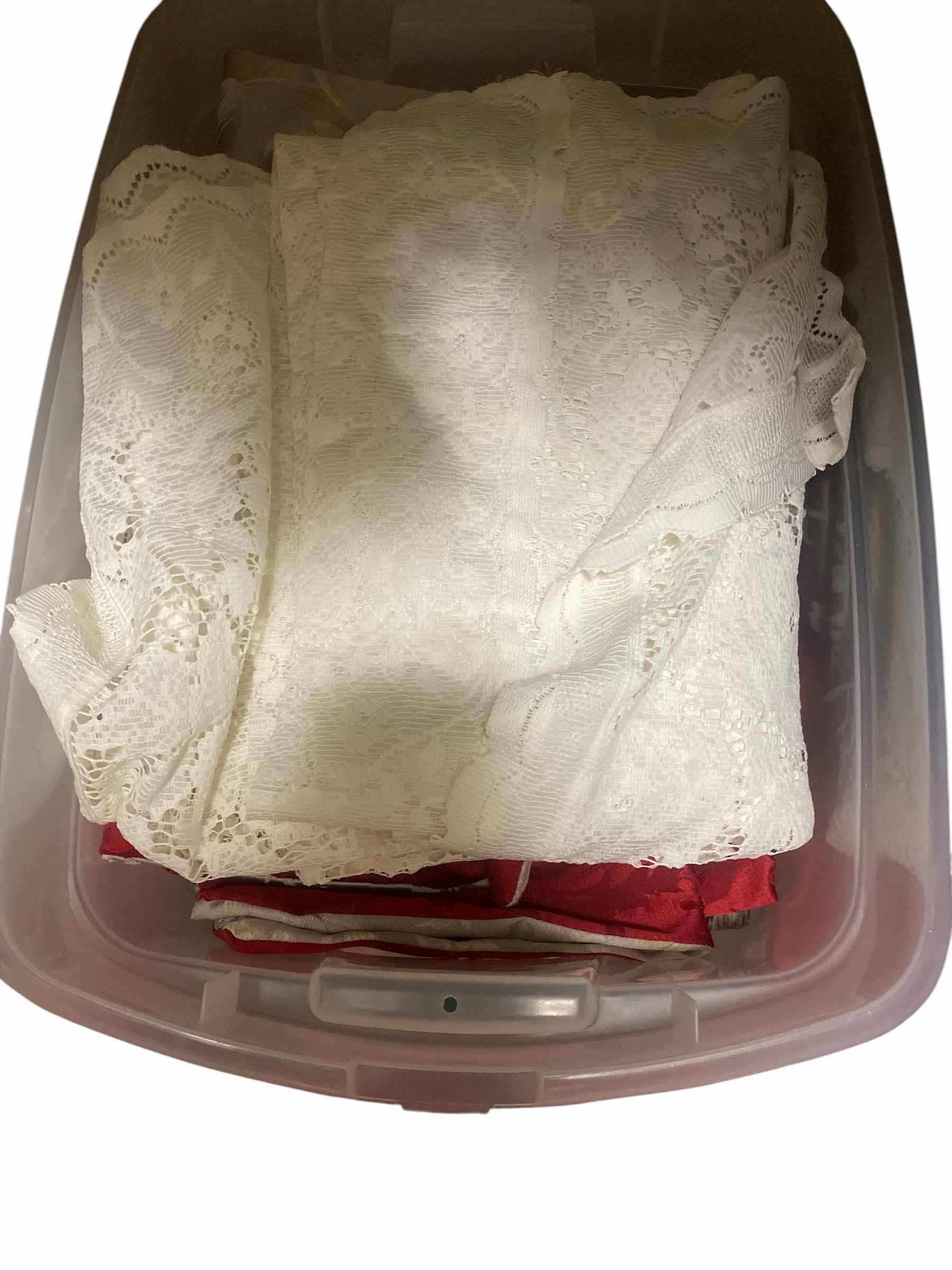 Photo 1 of TOTE OF CURTAINS