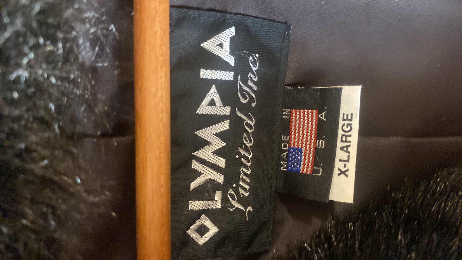 Photo 1 of WOMENS SIZE XL OLYMPIA FAUX FUR COAT