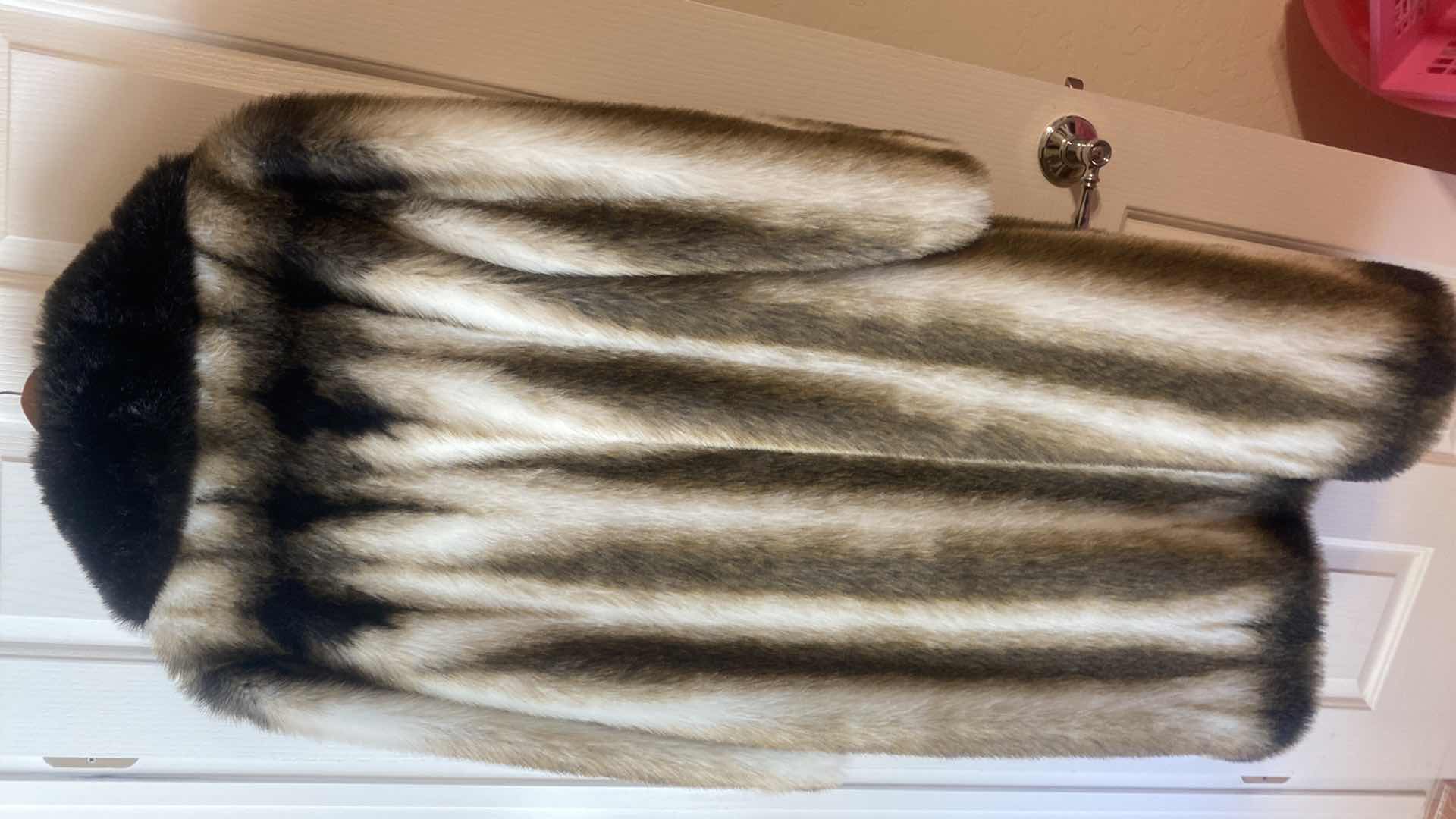 Photo 1 of WOMENS SIZE XL OLYMPIA FAUX FUR COAT