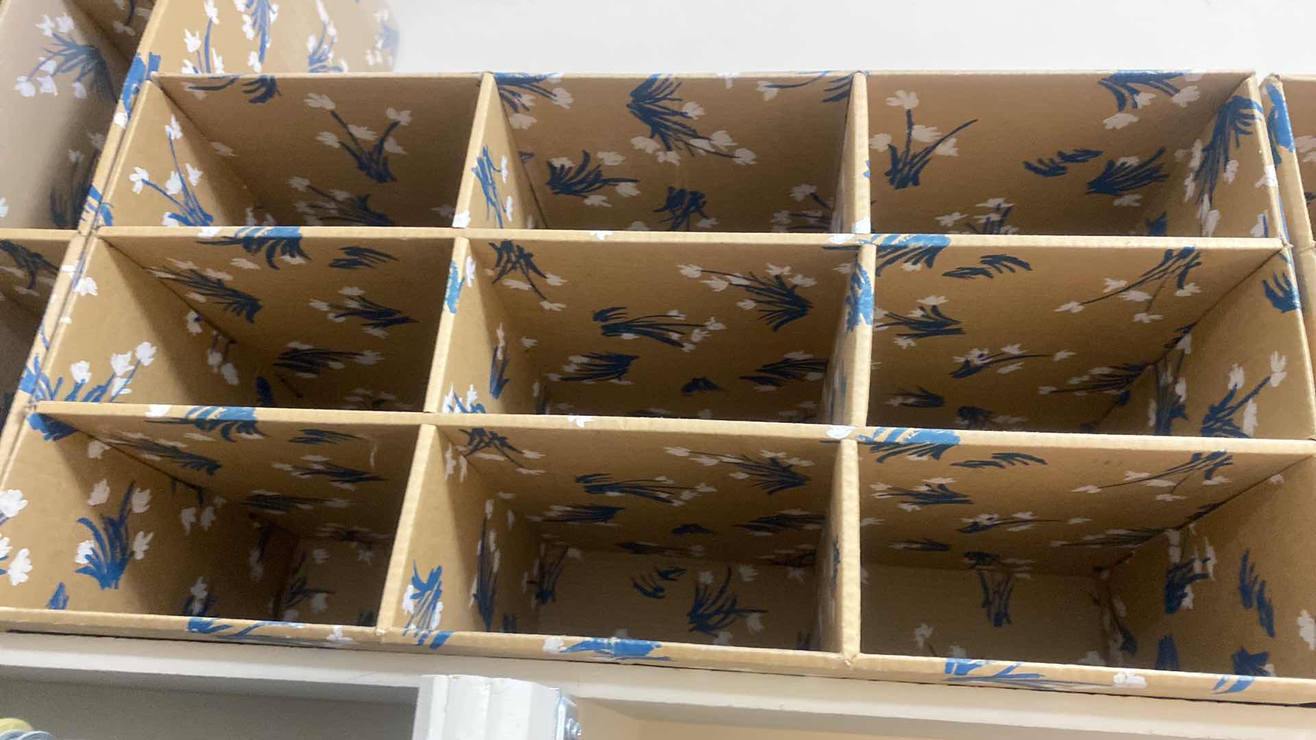 Photo 1 of 4 - CARDBOARD SHOE BOXES - EACH HOLDS 9 PAIRS