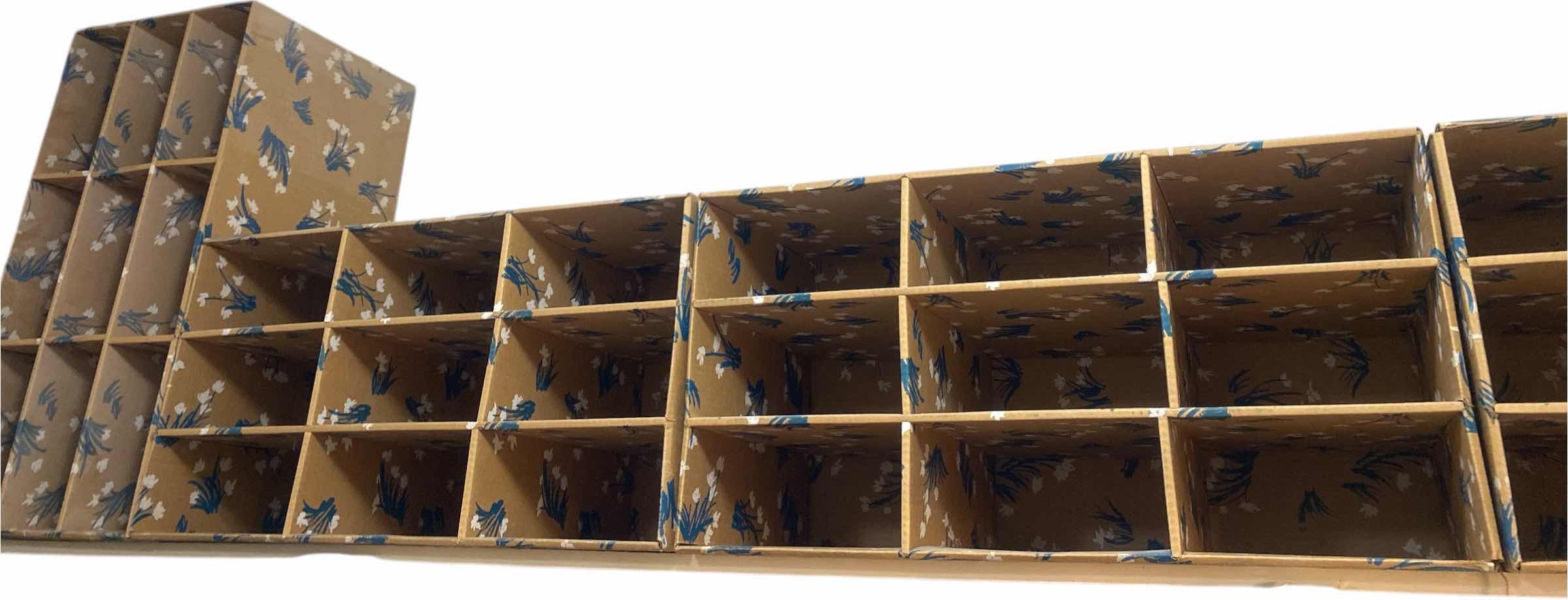 Photo 1 of 4 - CARDBOARD SHOE BOXES - EACH HOLDS 9 PAIRS