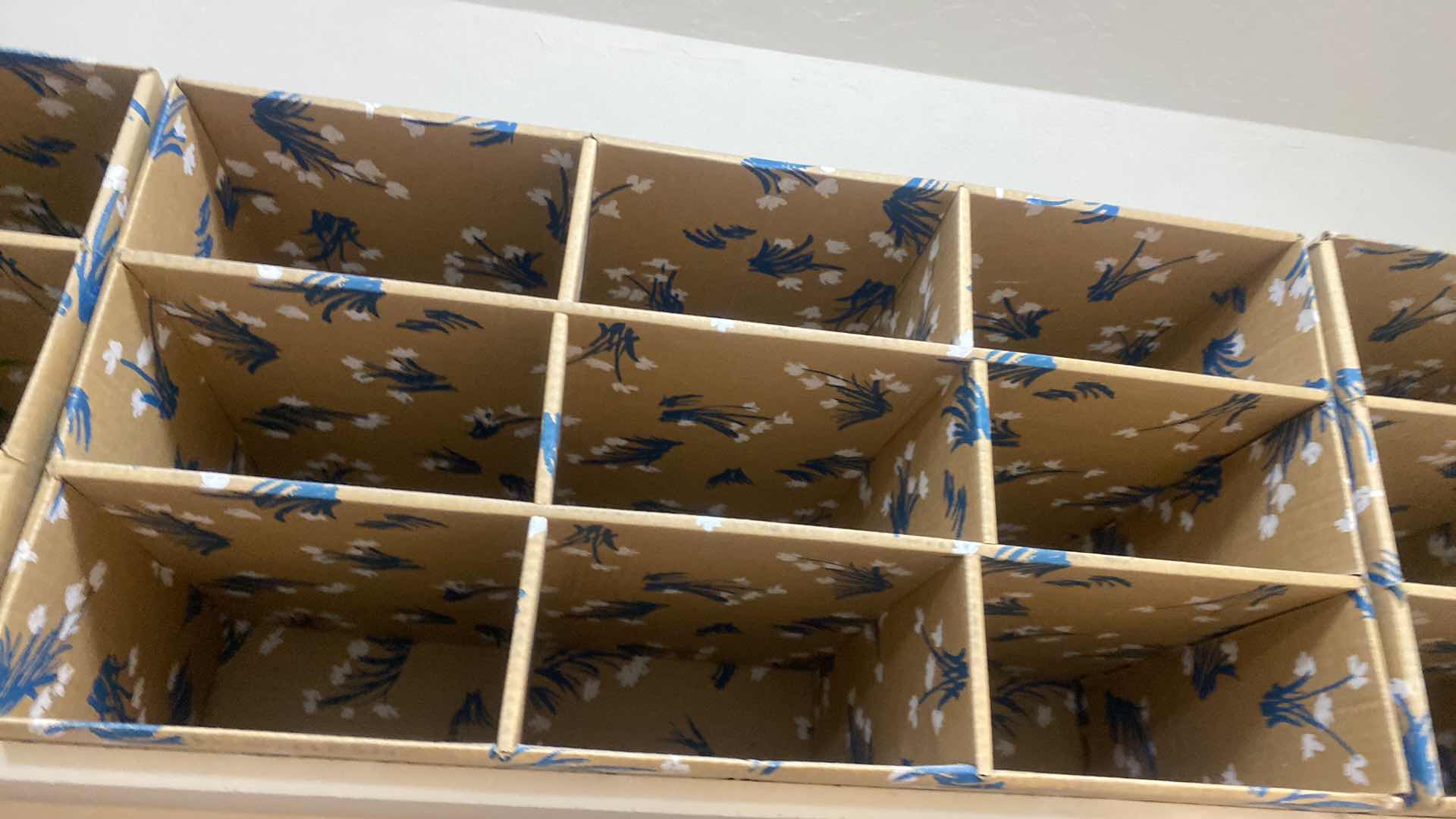 Photo 1 of 4 - CARDBOARD SHOE BOXES - EACH HOLDS 9 PAIRS
