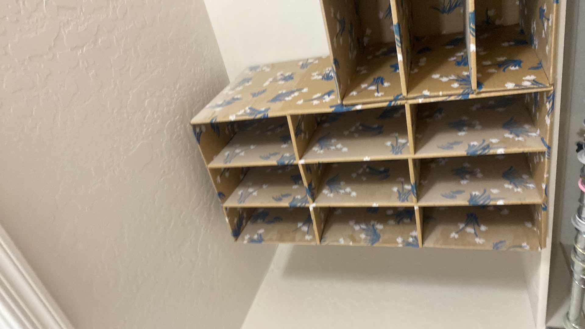 Photo 1 of 4 - CARDBOARD SHOE BOXES - EACH HOLDS 9 PAIRS