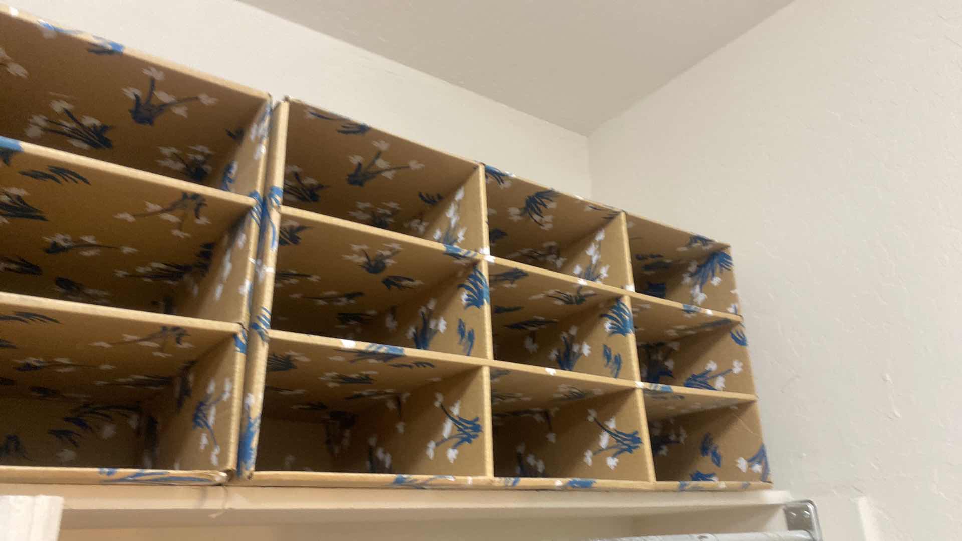 Photo 1 of 4 - CARDBOARD SHOE BOXES - EACH HOLDS 9 PAIRS