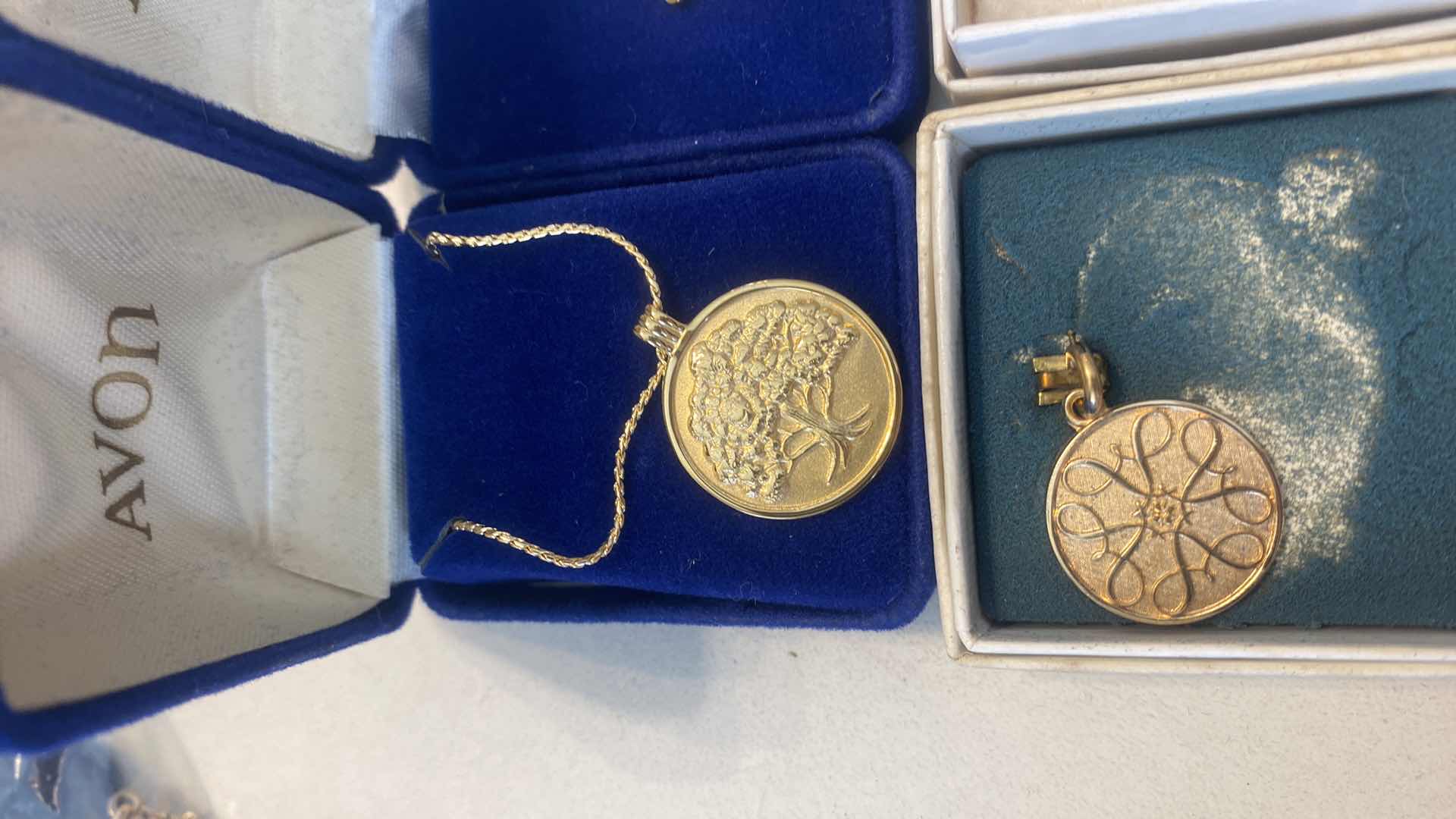 Photo 1 of 4 - AVON REPRESENTATIVE PINS & NECKLACE