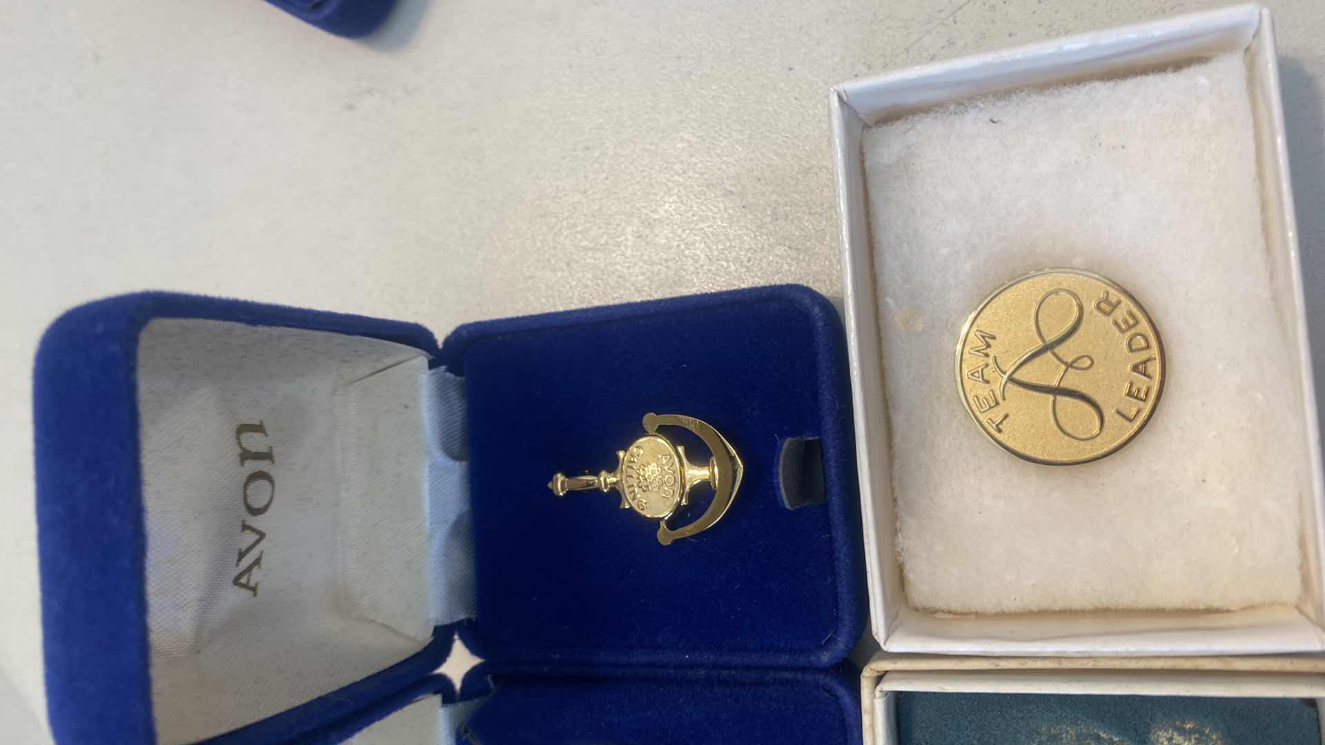 Photo 1 of 4 - AVON REPRESENTATIVE PINS & NECKLACE