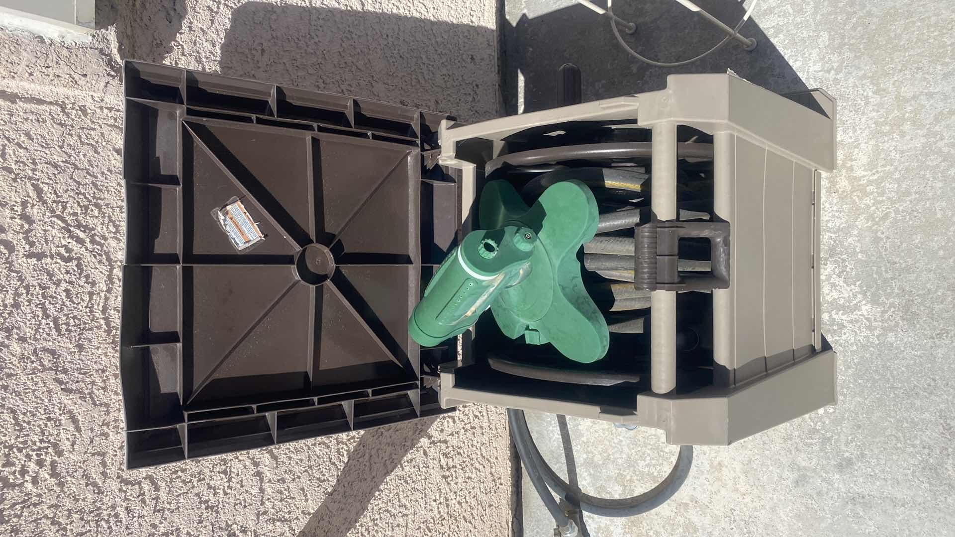 Photo 1 of HOSE IN BOX & PLANT STAND H36”