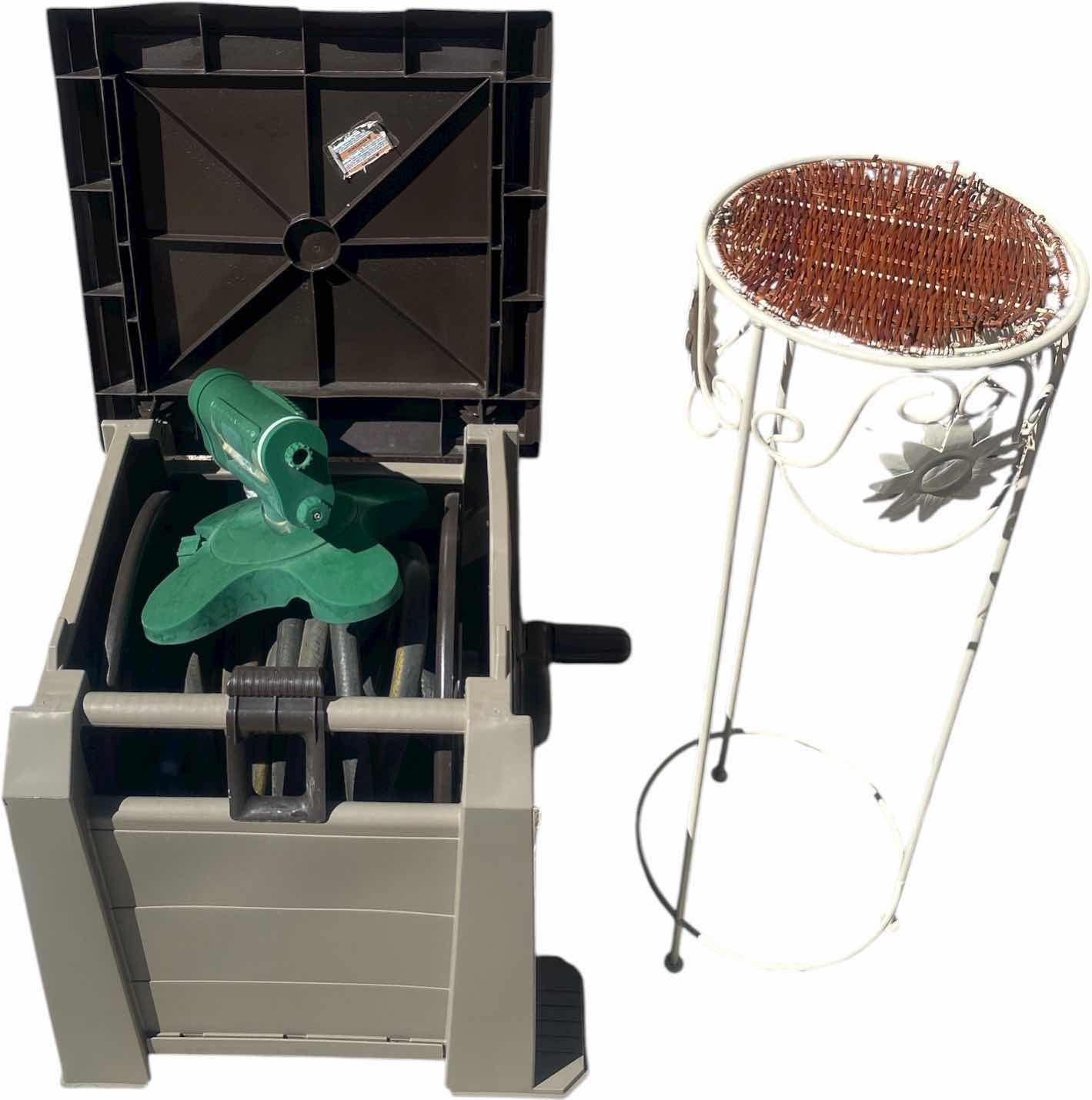 Photo 1 of HOSE IN BOX & PLANT STAND H36”