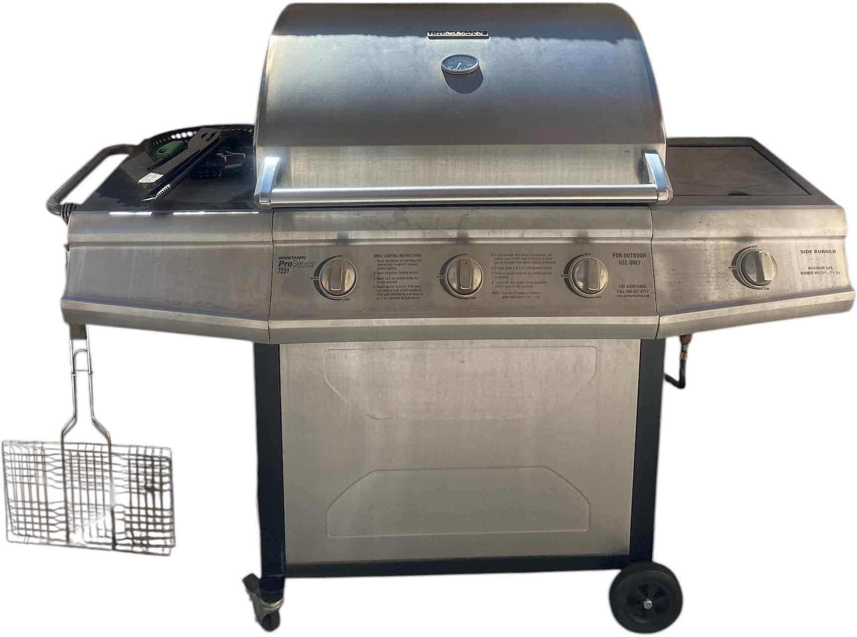 Photo 1 of BRINKMAN GRILL WITH PROPANE TANK 60” X 22” H48”