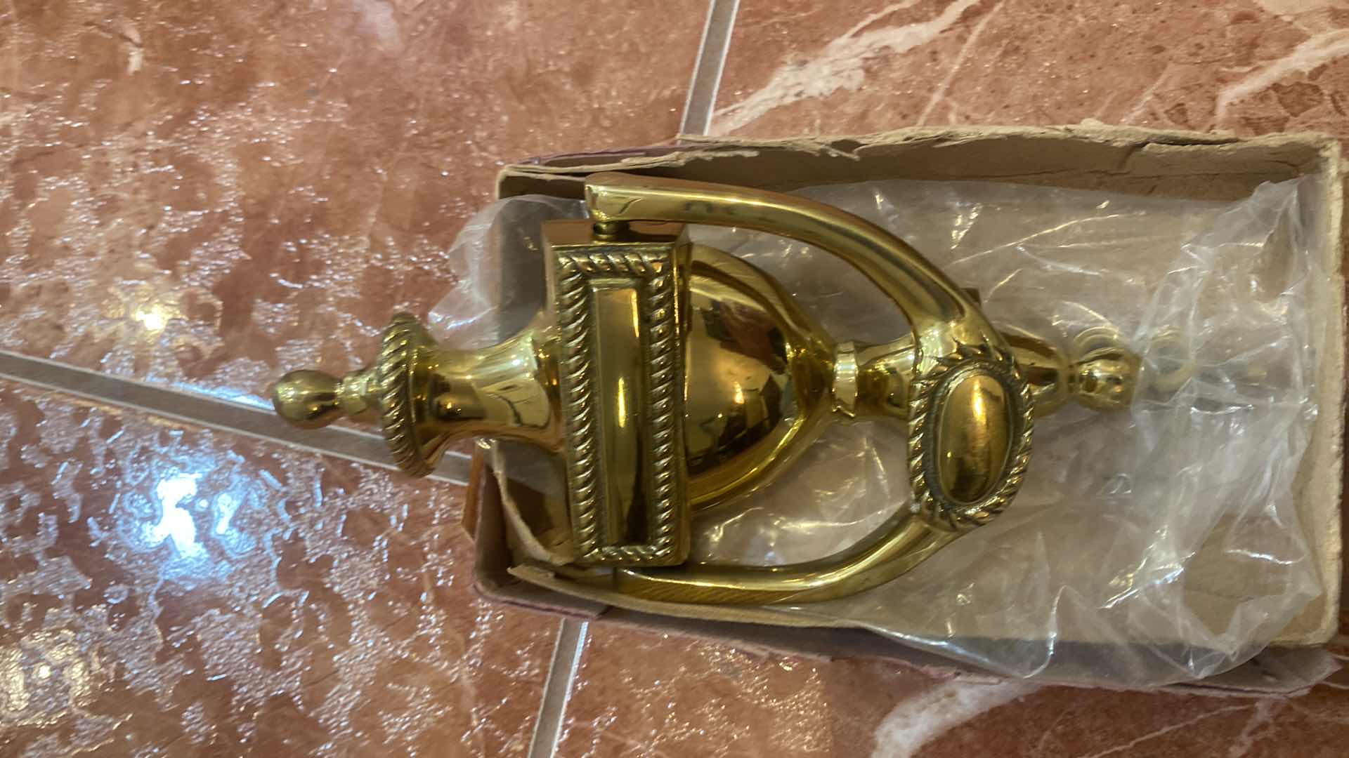 Photo 1 of BRASS DOOR KNOCKER  H5”