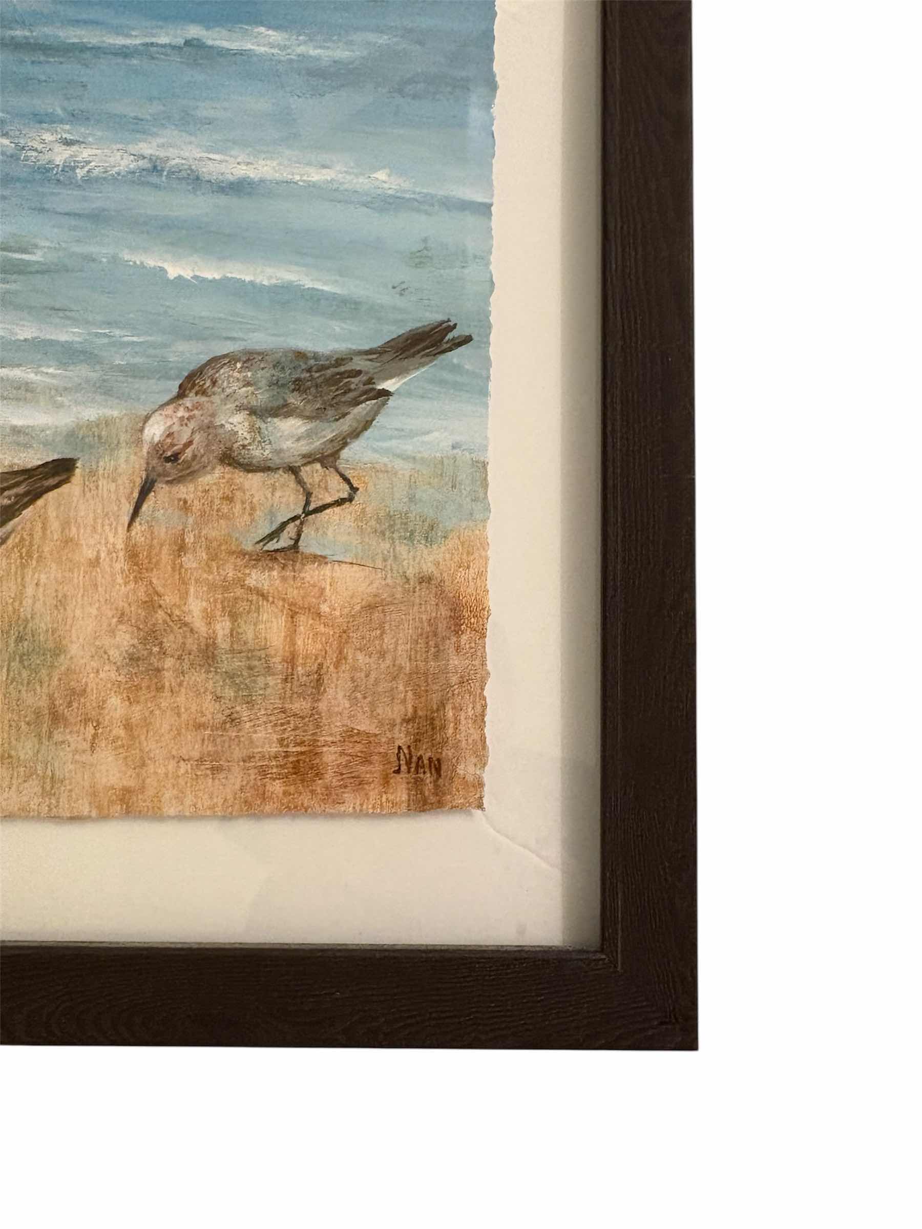 Photo 1 of (3) PCS COASTAL THEMED FRAMED ARTWORK 23' x 21'