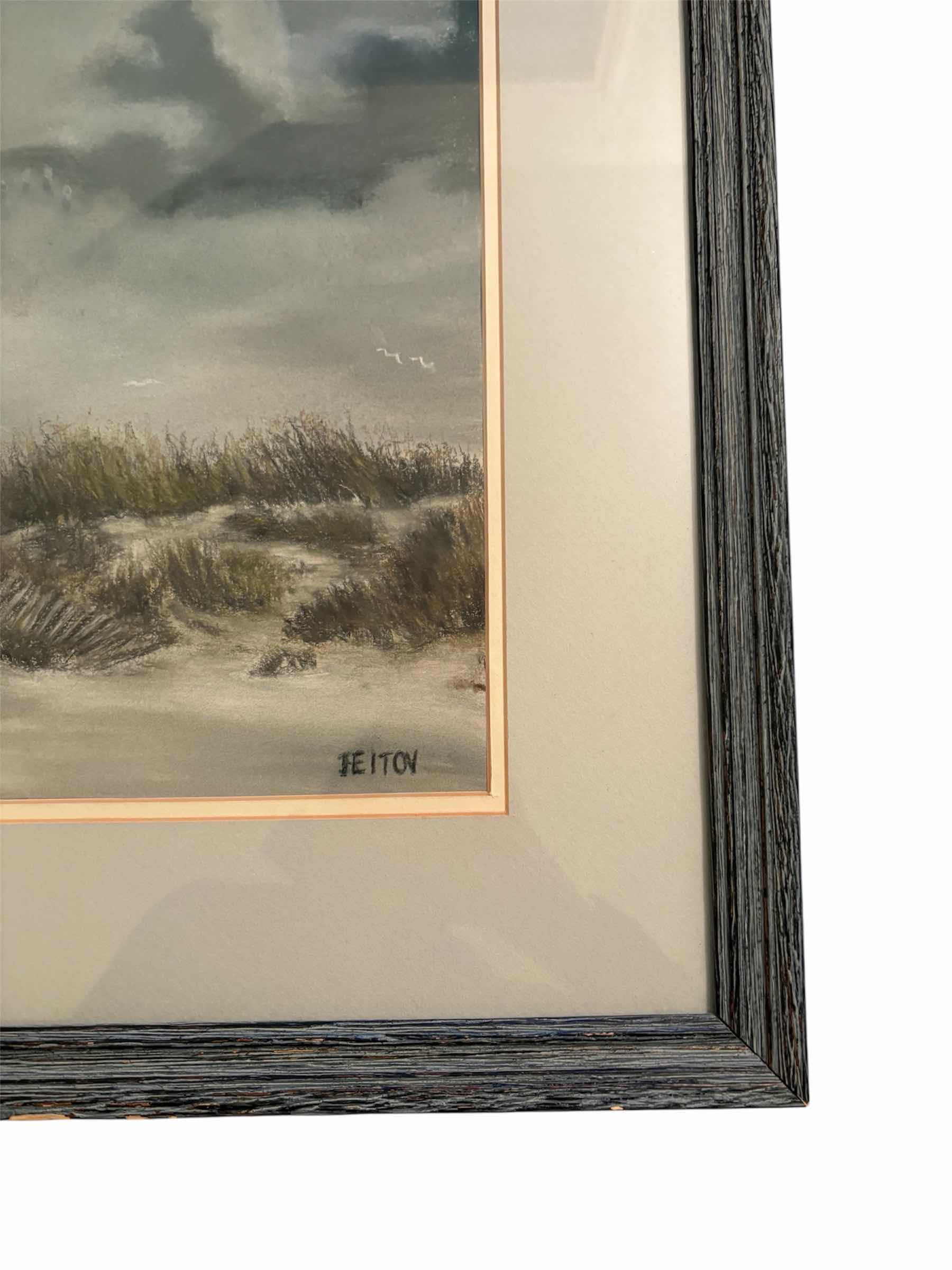 Photo 1 of (3) PCS COASTAL THEMED FRAMED ARTWORK 23' x 21'