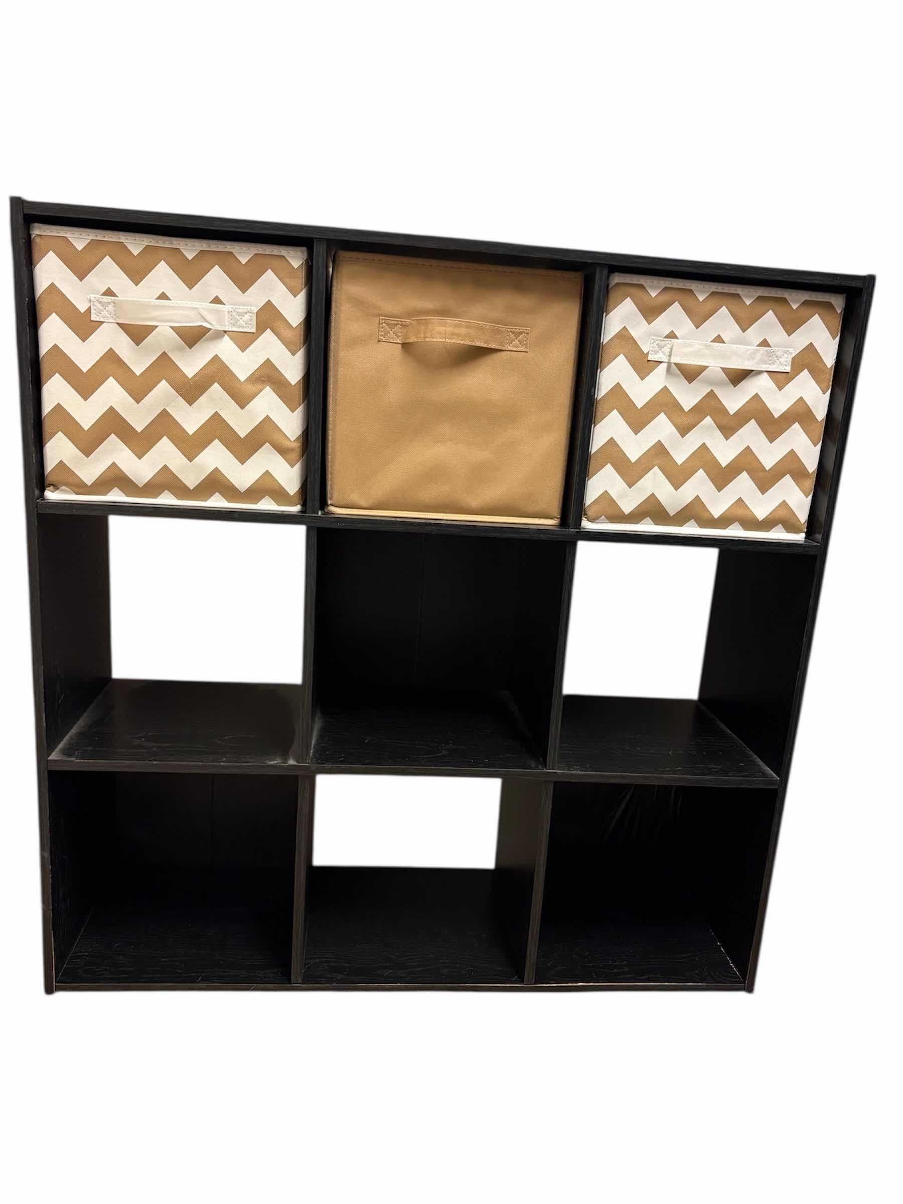 Photo 1 of (2)PCS STORAGE 9-CUBE ORGANIZER, SHOE RACK