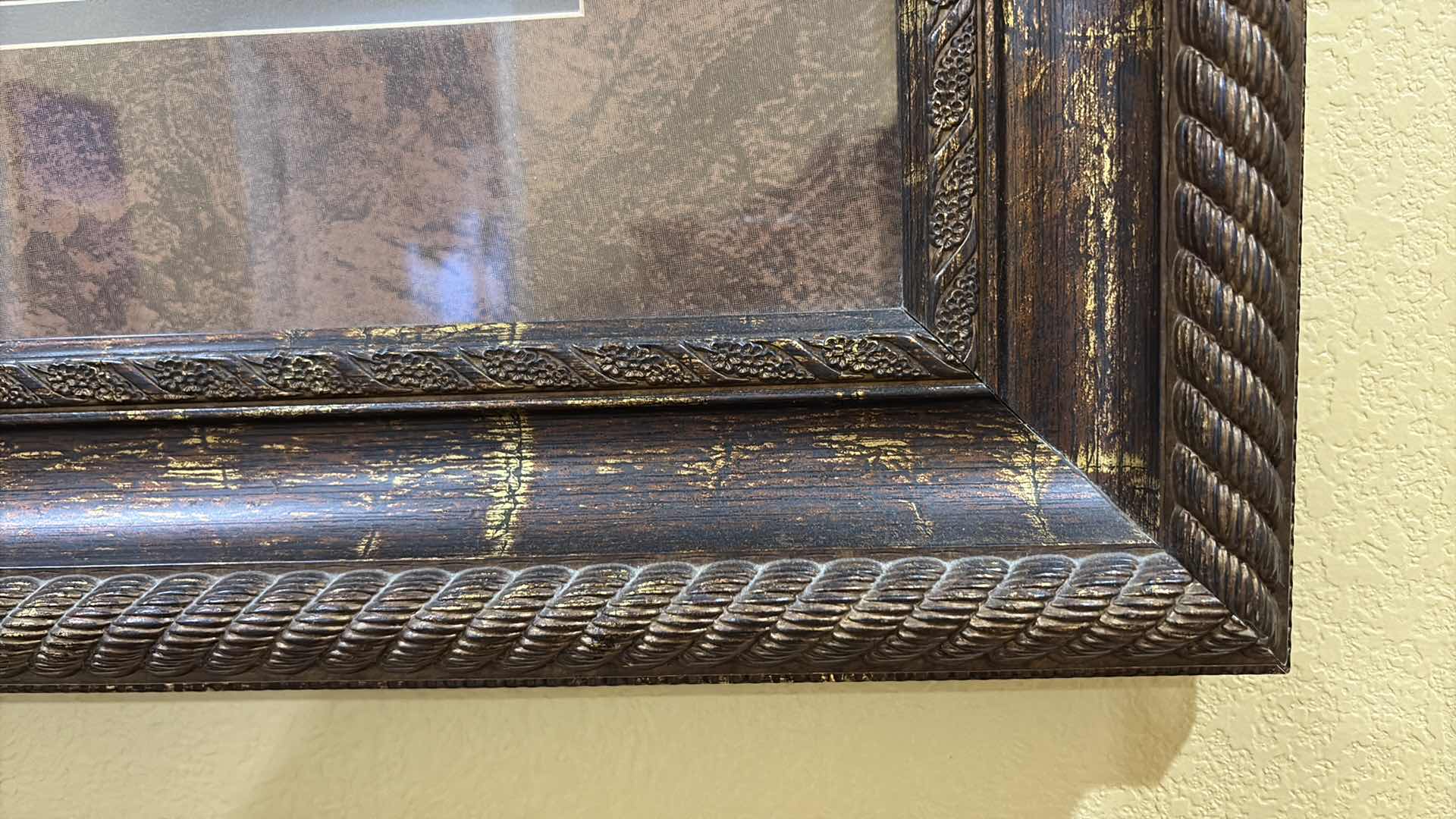 Photo 1 of (2)PCS SAFARI ANIMAL FRAMED ARTWORK 24”X36”