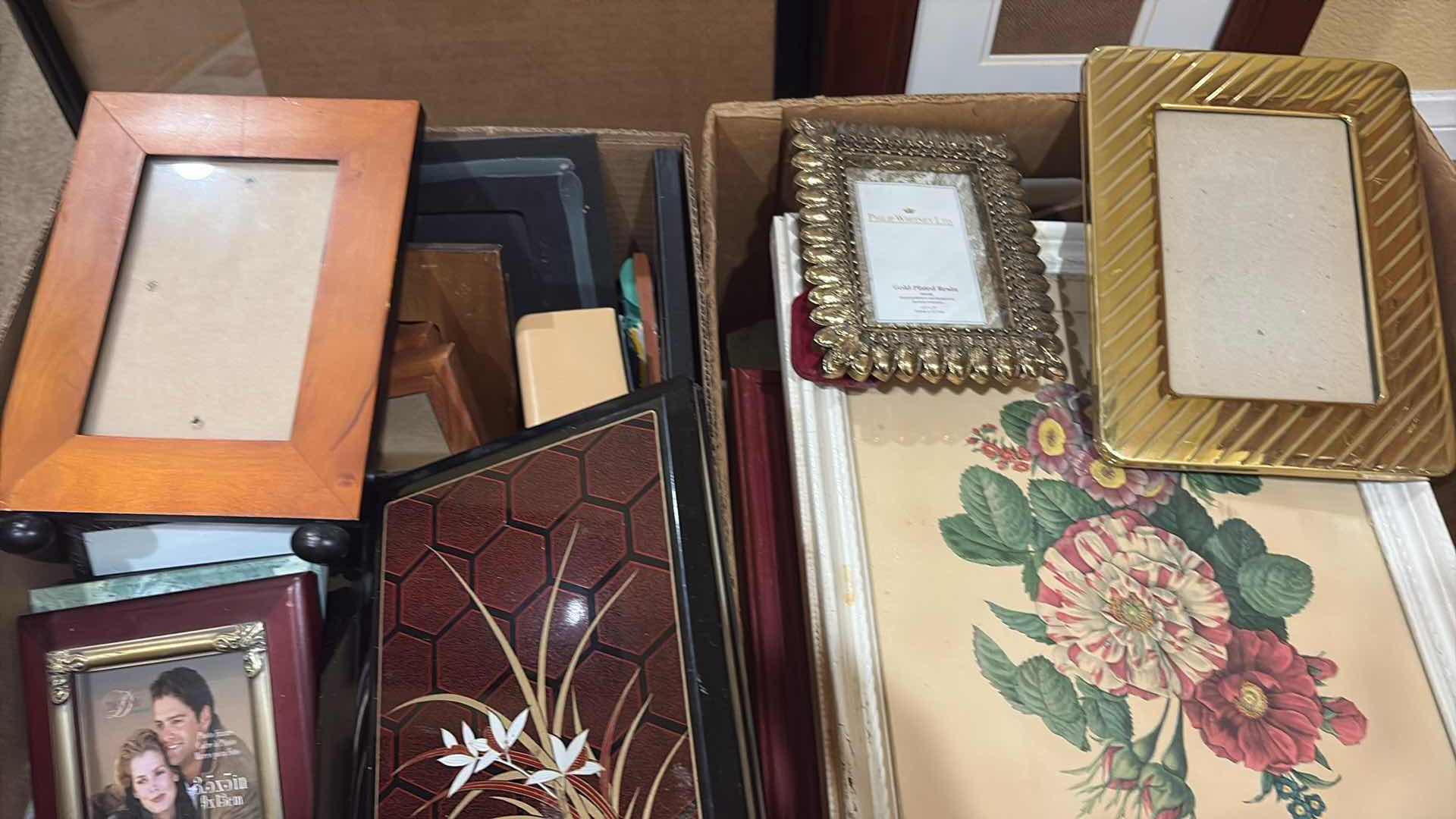 Photo 1 of CONTENTS OF 2 BOXES- FRAMES