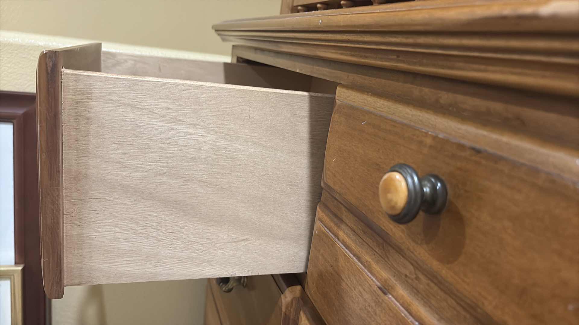 Photo 1 of CAL SHOPS WOODEN DRESSER 38”X18”H51”