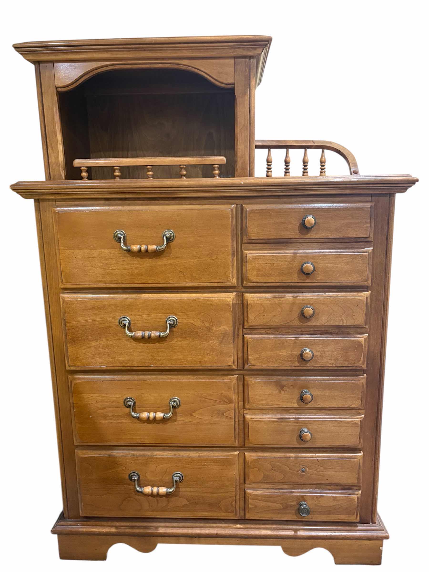 Photo 1 of CAL SHOPS WOODEN DRESSER 38”X18”H51”