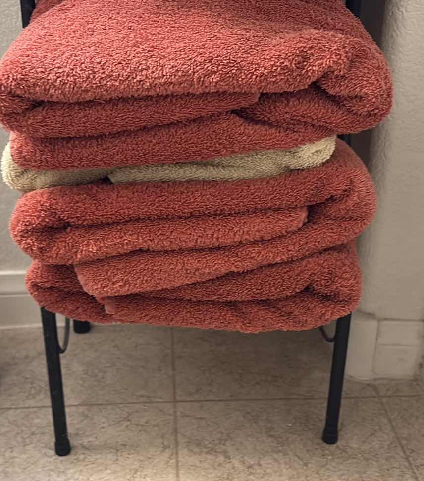 Photo 1 of GUEST BATHROOM ORGANIZATION STORAGE, RACK H59”