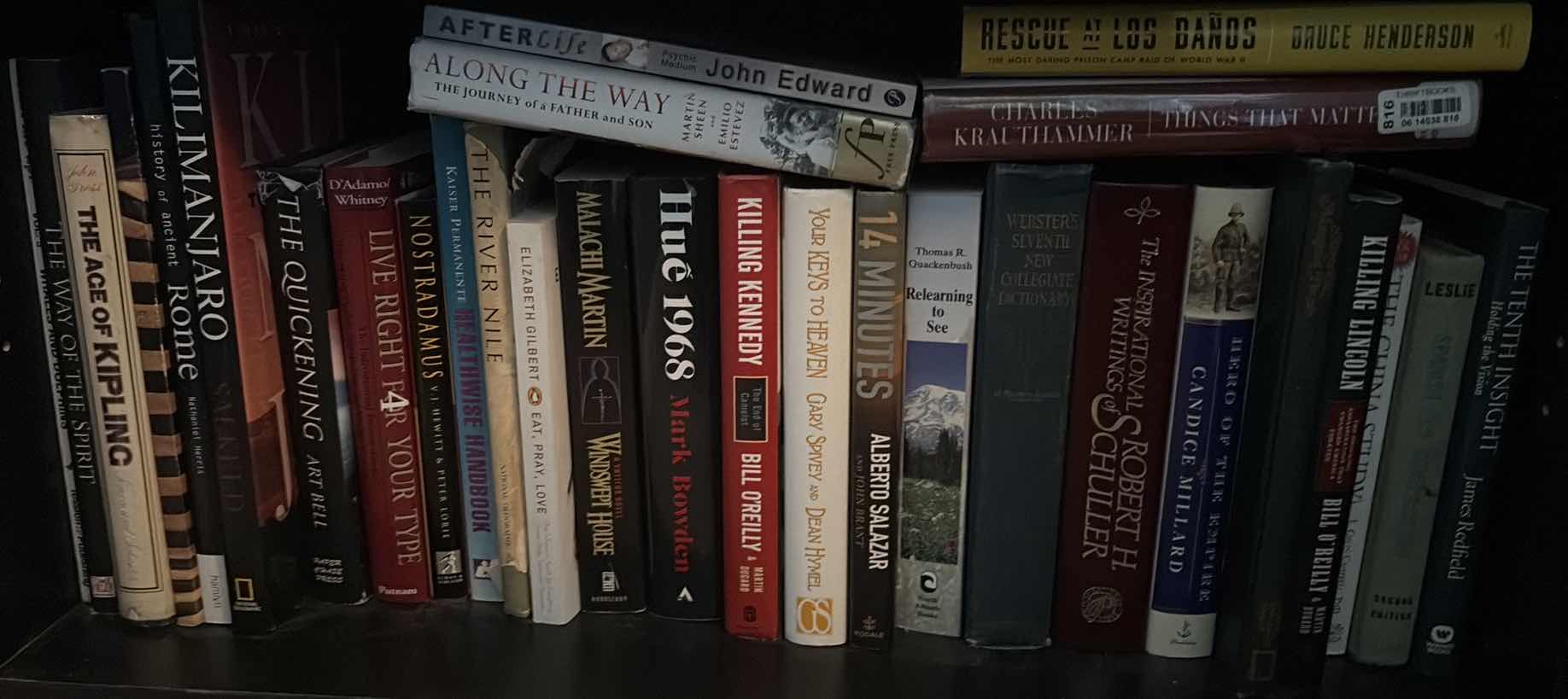 Photo 1 of OFFICE 2 SHELVES-BOOKS