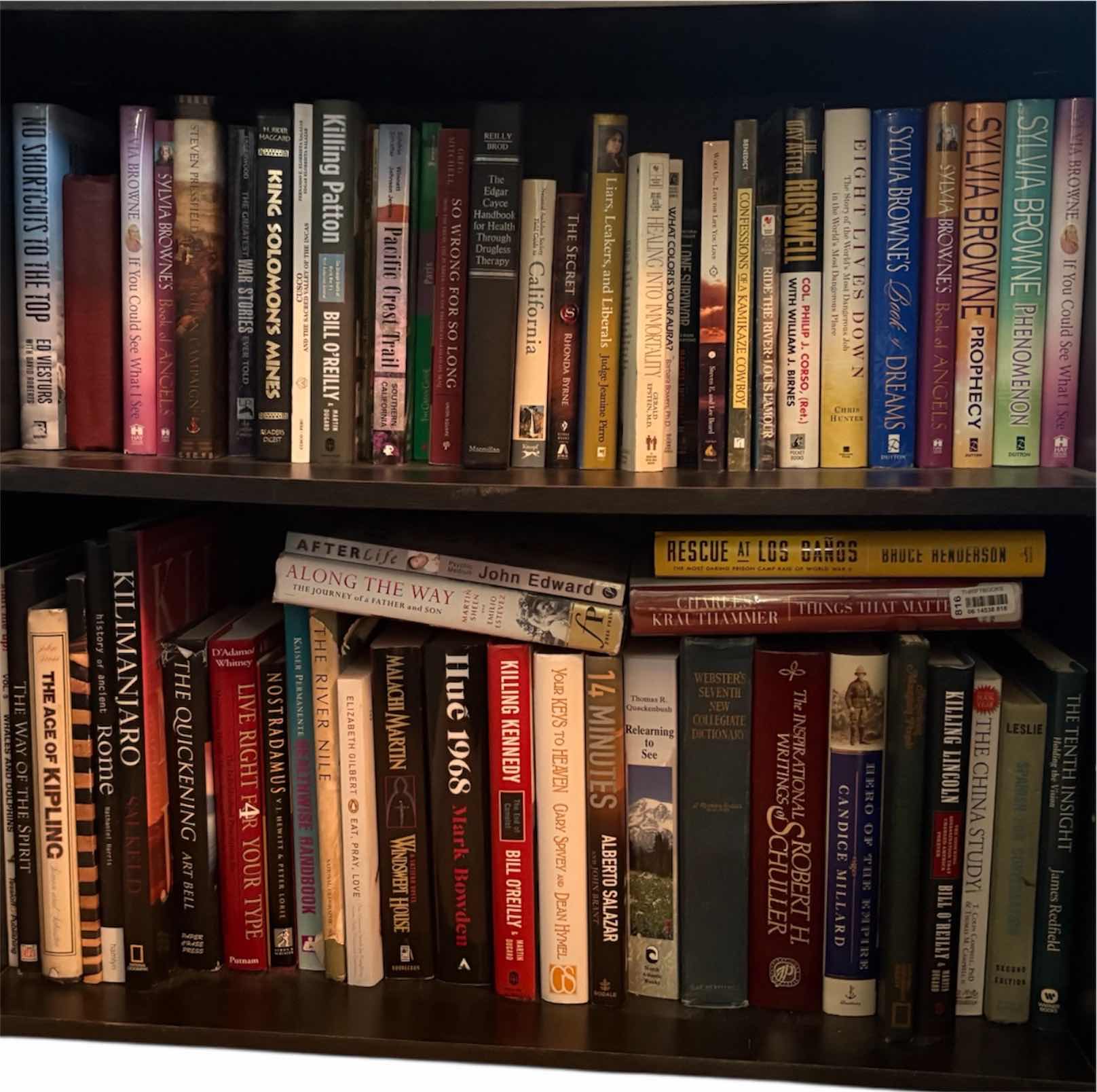 Photo 1 of OFFICE 2 SHELVES-BOOKS