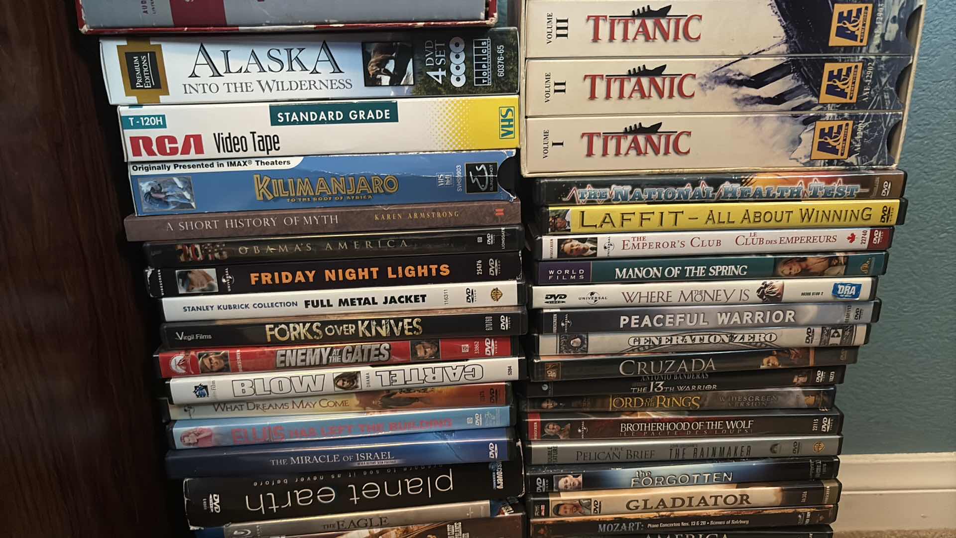 Photo 1 of OFFICE CONTENTS- DVDS,VHS