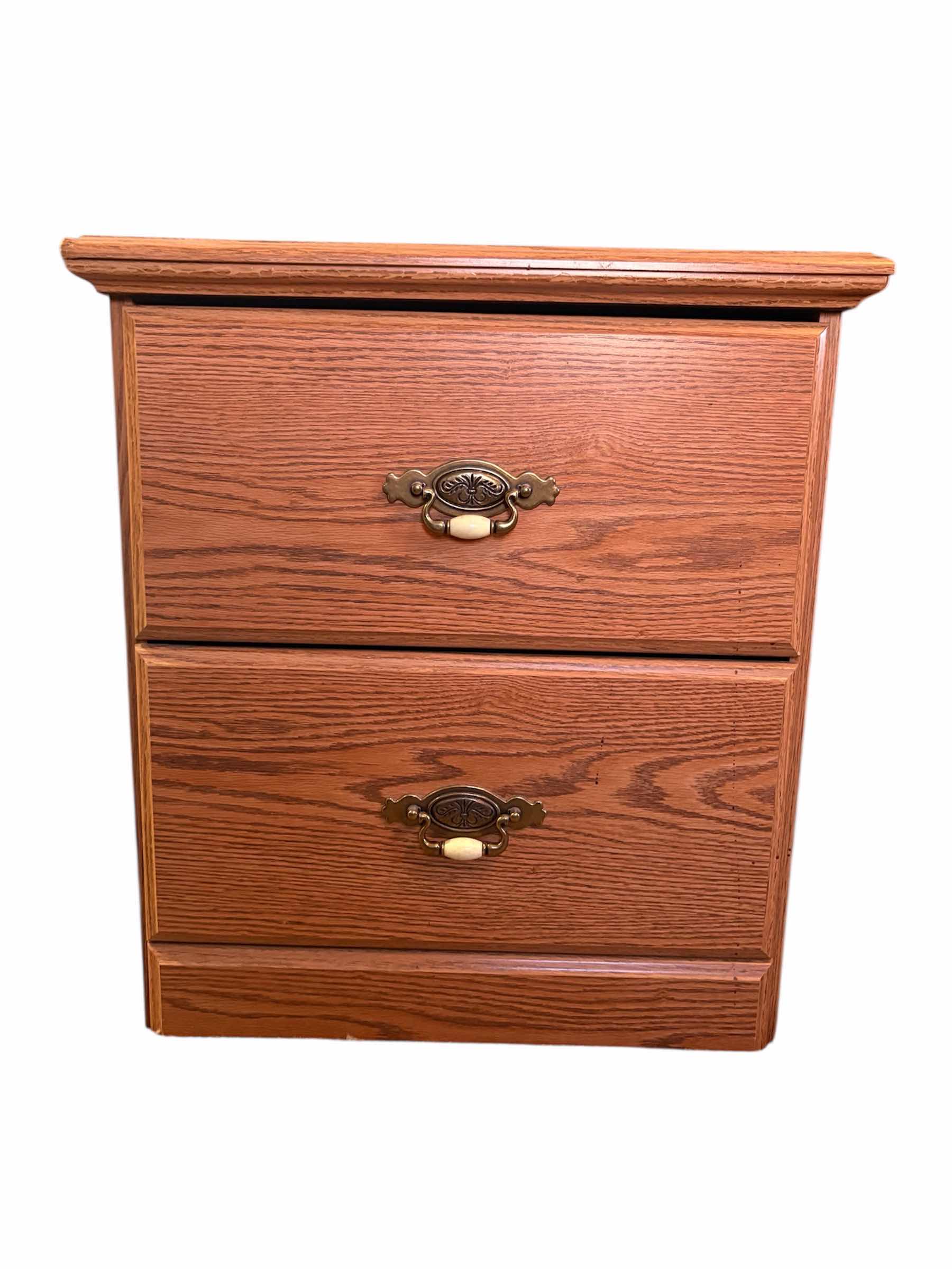 Photo 1 of SAUDER OAK FINISH NIGHTSTAND 22”X16 H24”