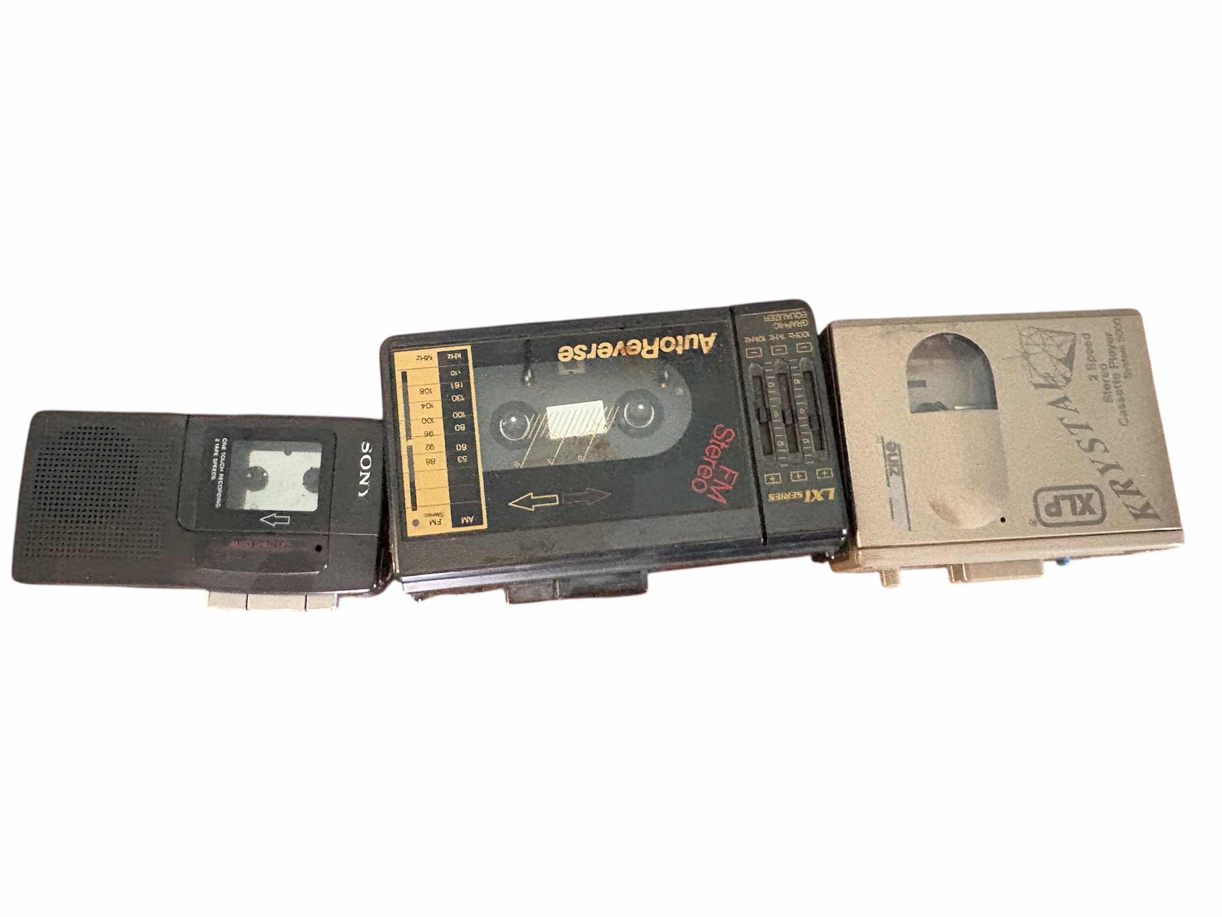 Photo 1 of (3)PCS CASSETTE PLAYER
