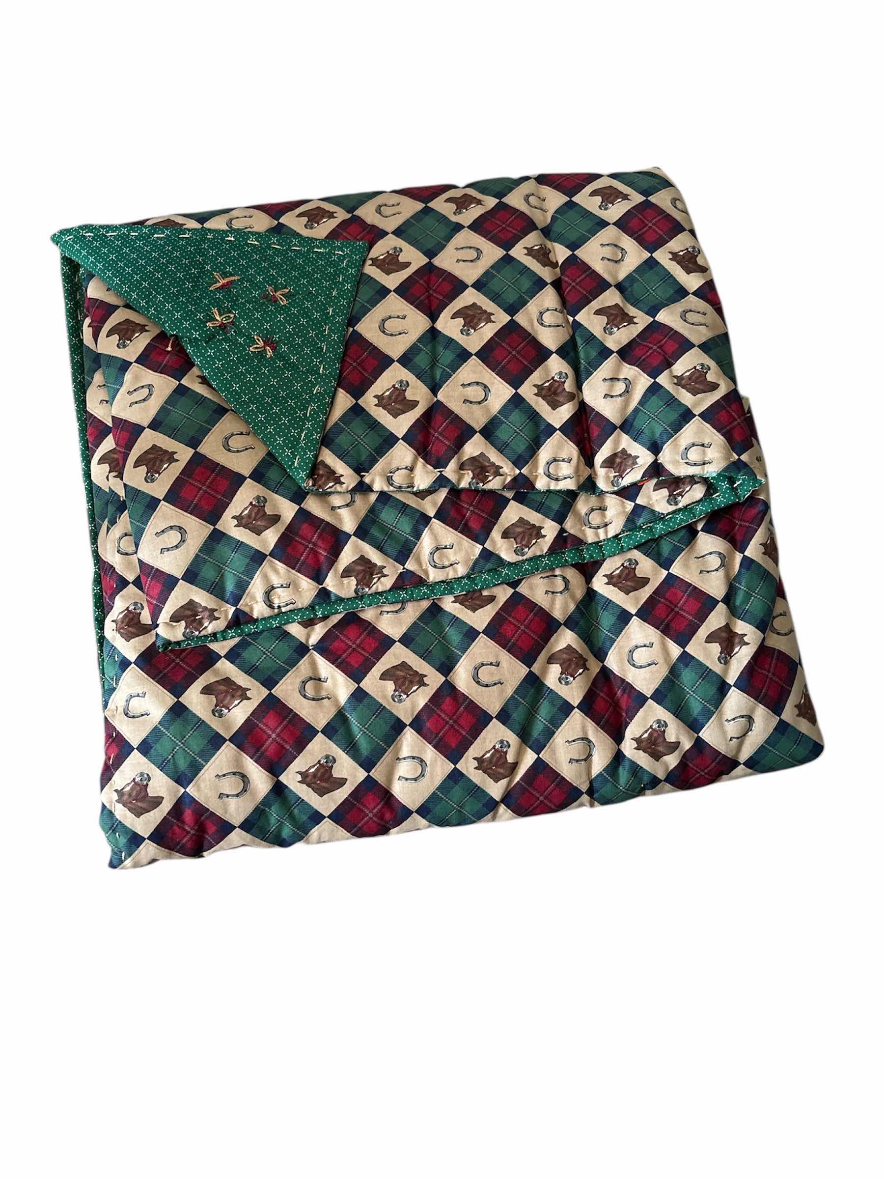 Photo 1 of HORSE QUILT 51”X40”