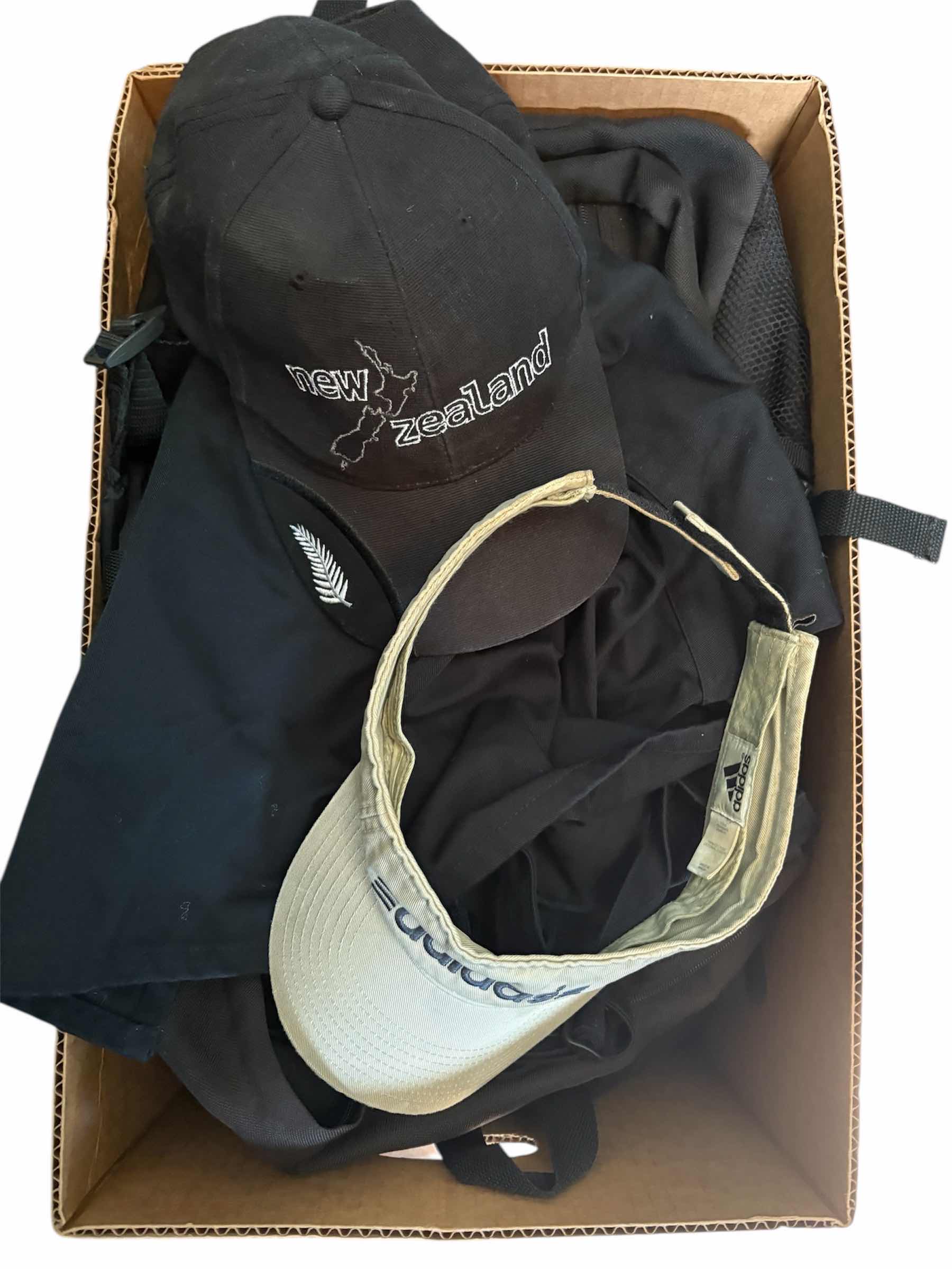 Photo 1 of CONTENTS OF BOX-LARGE MENS CLOTHING, ACCESSORIES