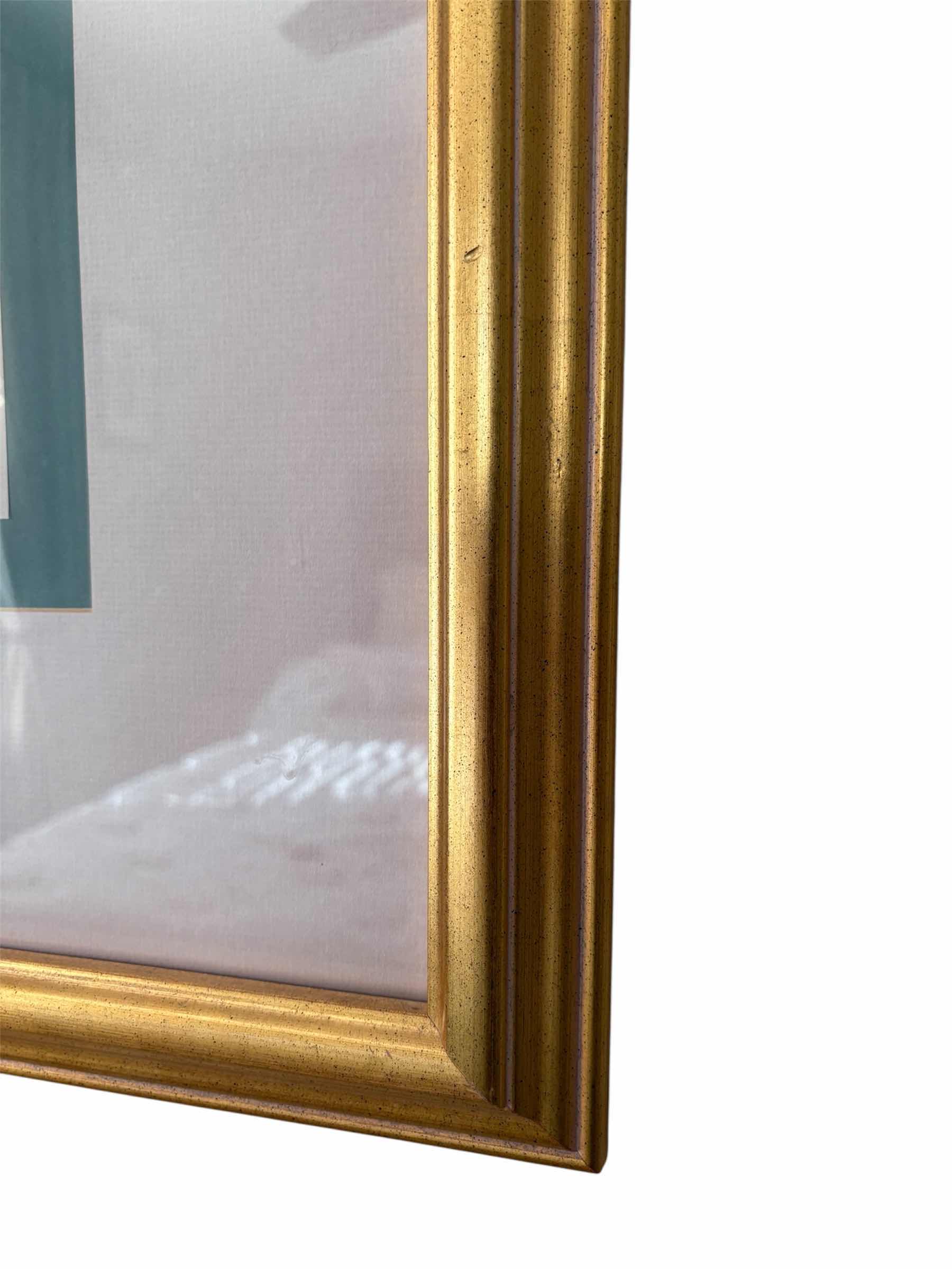 Photo 1 of POPPIES, VILLAGE FRAMED ARTWORK  35”X42”