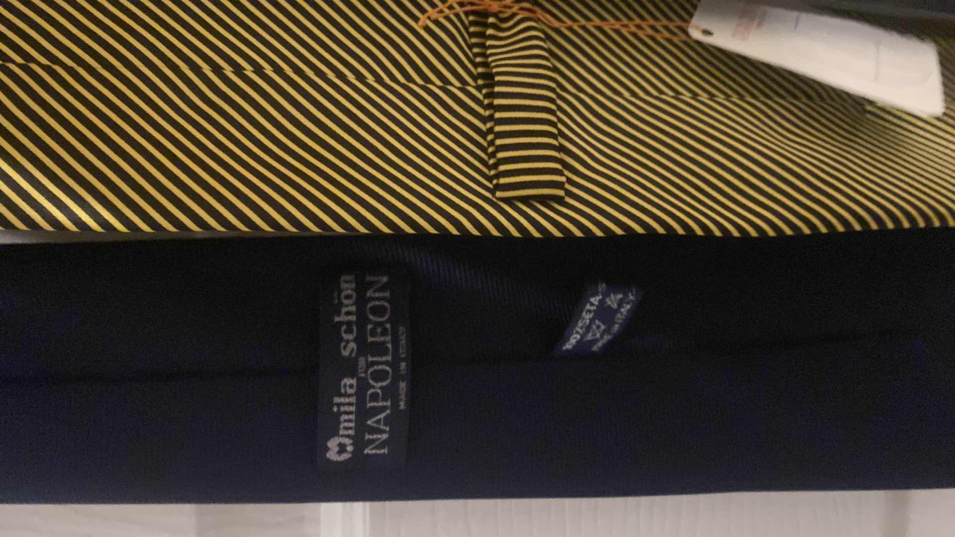 Photo 1 of 12 - STEFANO RICCI, NAPOLEON, ENRICO VENTURI & MORE DESIGNER TIES l,SOME WITH TAGS