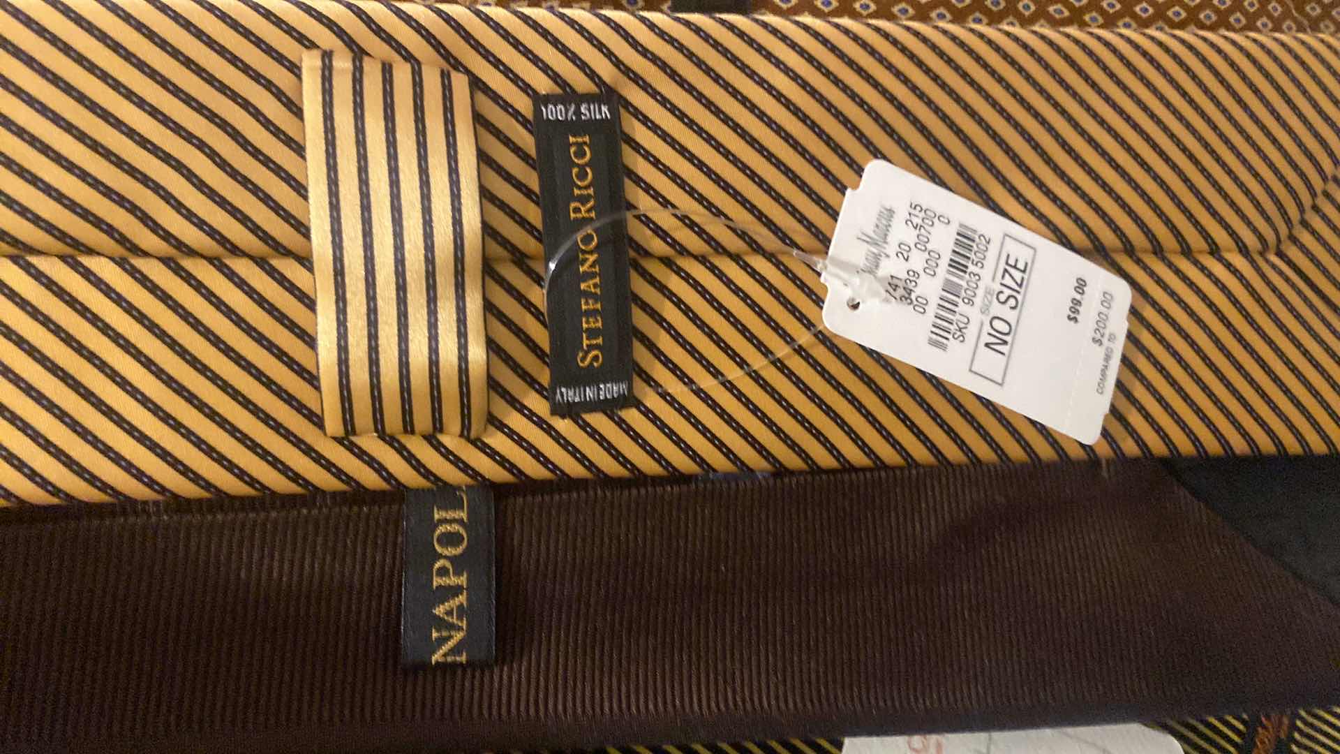 Photo 1 of 12 - STEFANO RICCI, NAPOLEON, ENRICO VENTURI & MORE DESIGNER TIES l,SOME WITH TAGS