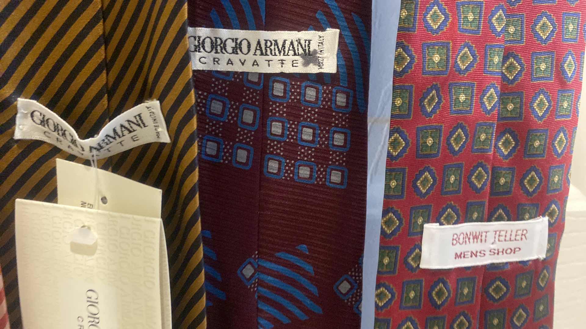 Photo 1 of 12- ARMANI & MORE DESIGNER TIES