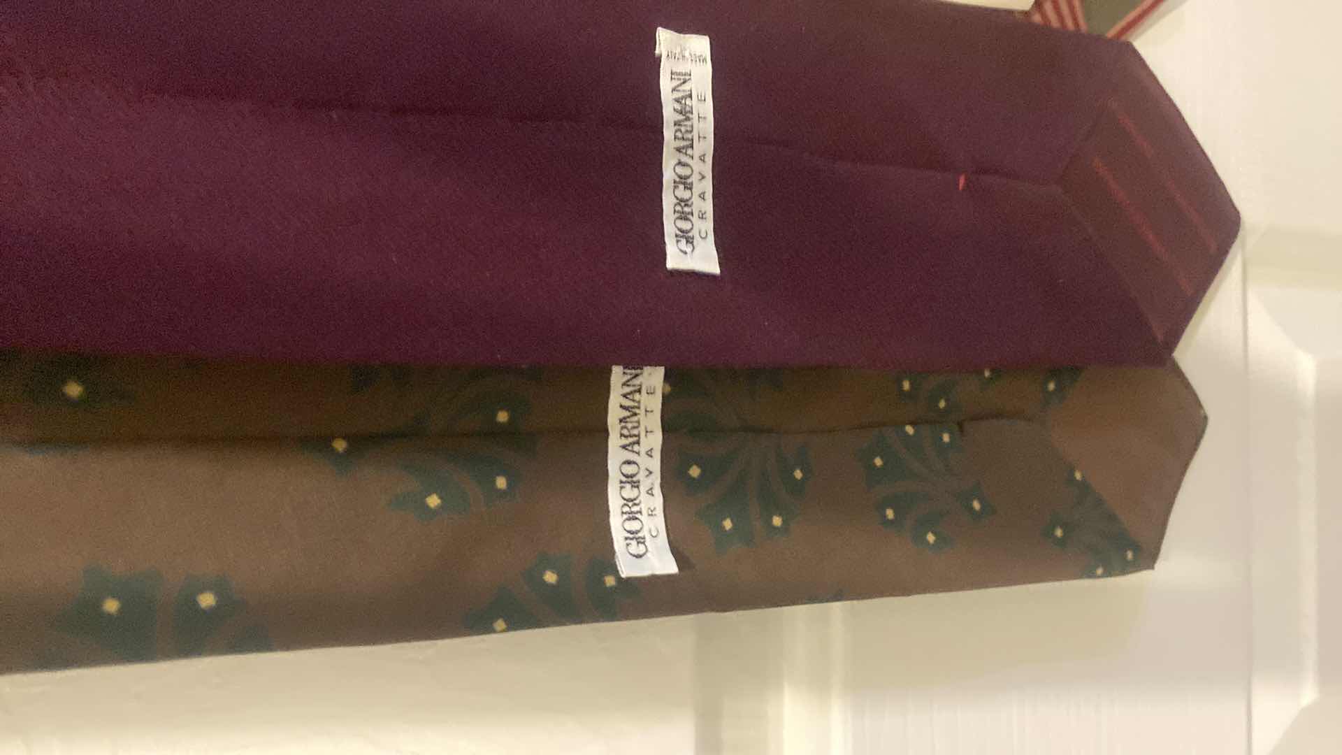 Photo 1 of 12- ARMANI & MORE DESIGNER TIES