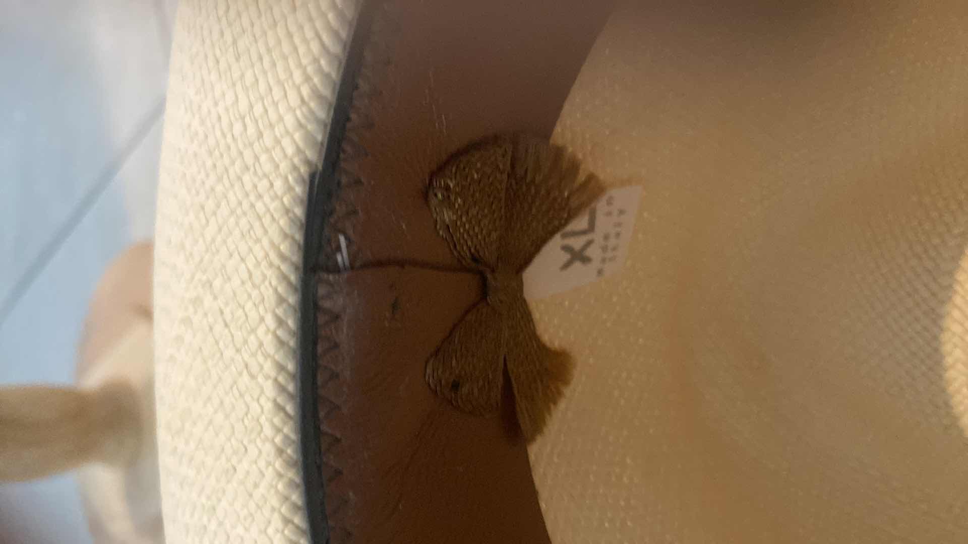 Photo 1 of $100 MONTECRISTI PANAMA HAT BEIGE SIZE XL